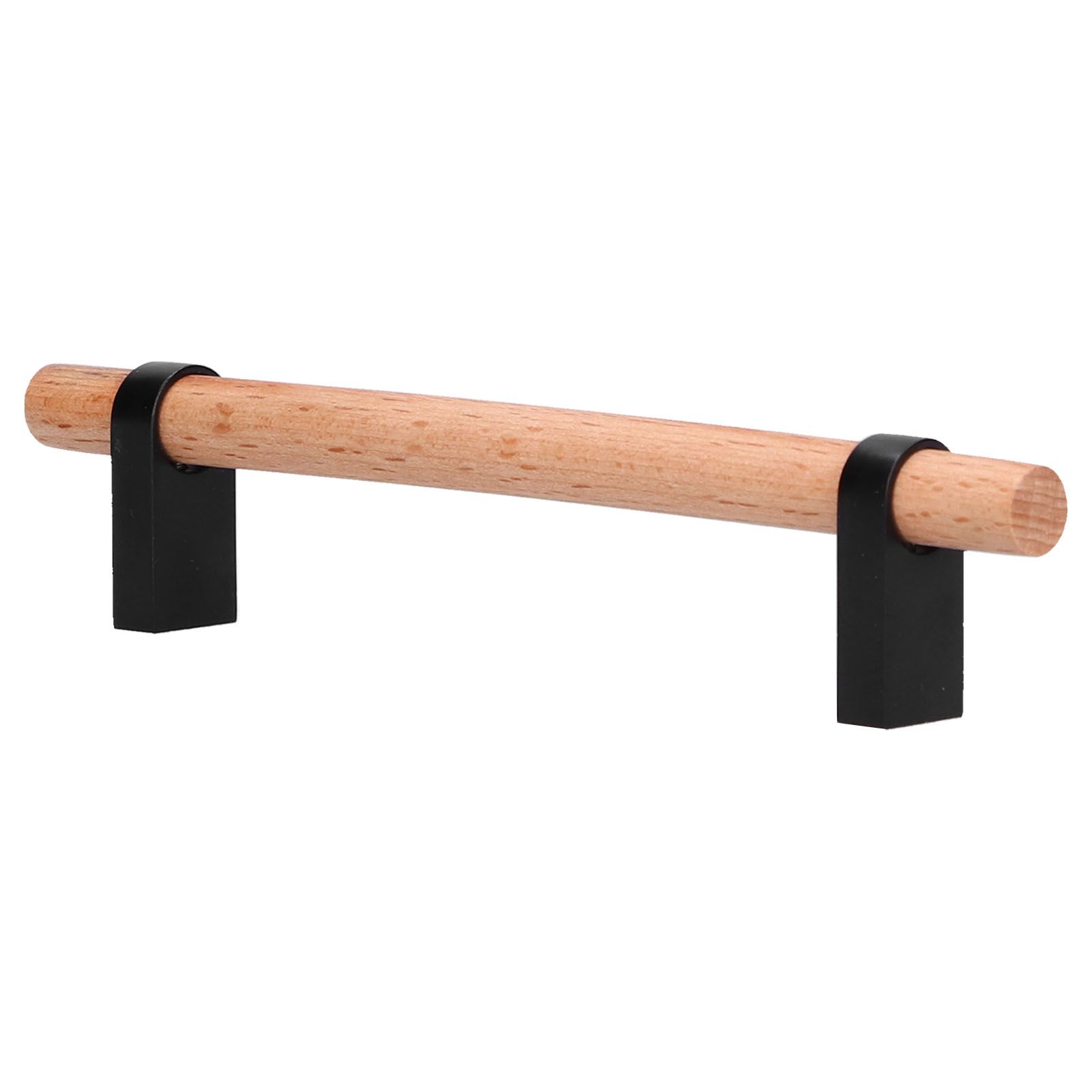 Modern Simple Drawer Wardrobe Handle Black Pine Door Pull Furniture Hardware view 3