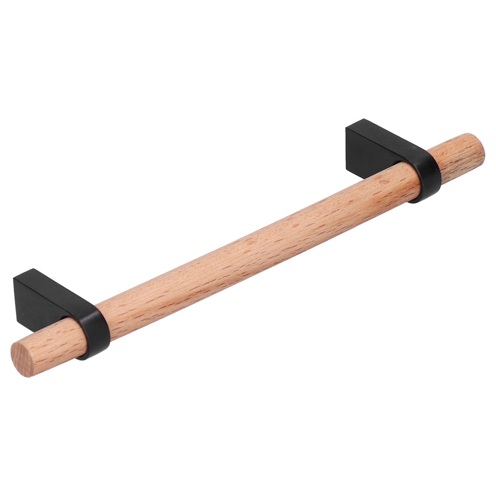 Modern Simple Drawer Wardrobe Handle Black Pine Door Pull Furniture Hardware view 7