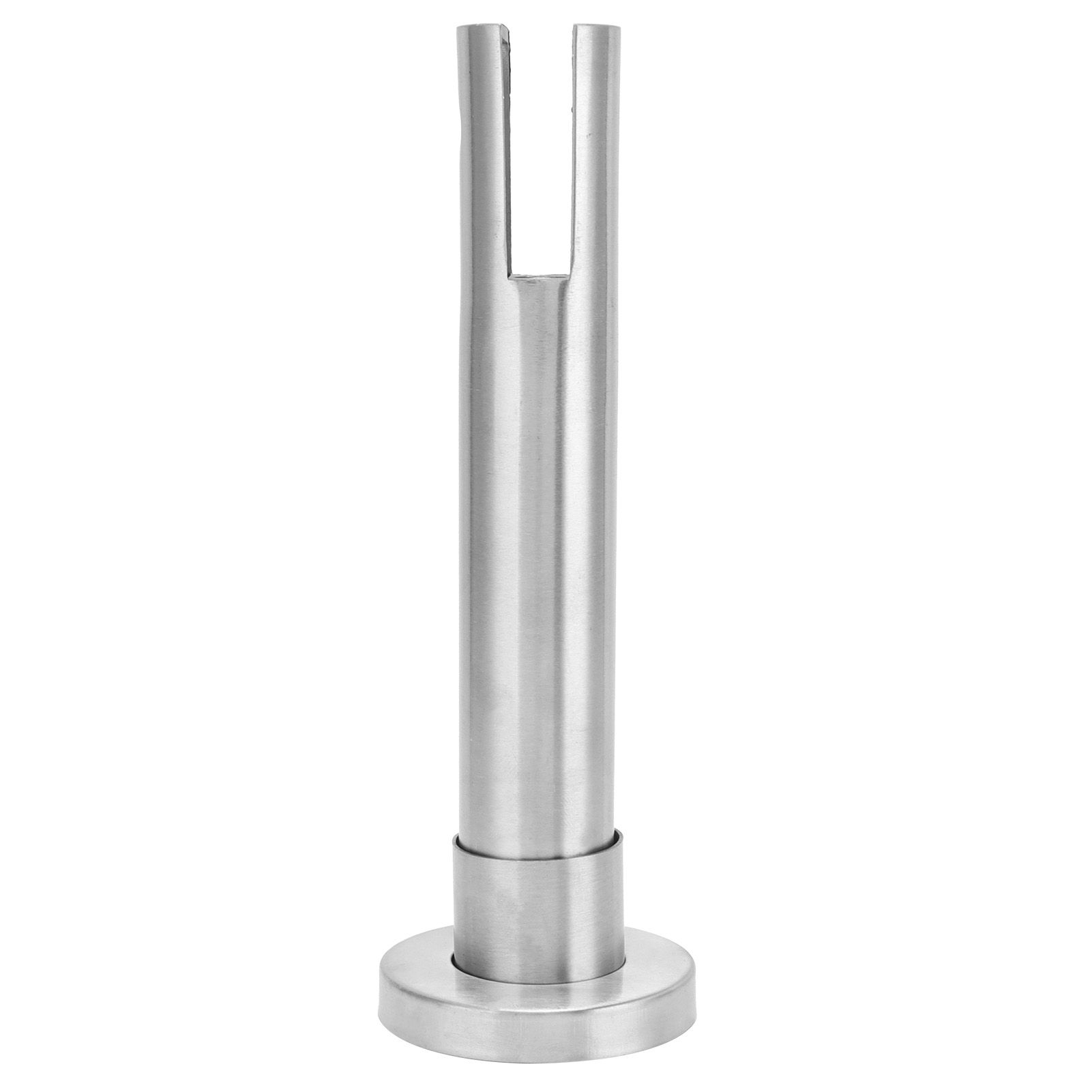 Stainless Steel Glass Clamp Bracket Mount Glass Spigot Public Bathroom Toilet view 3