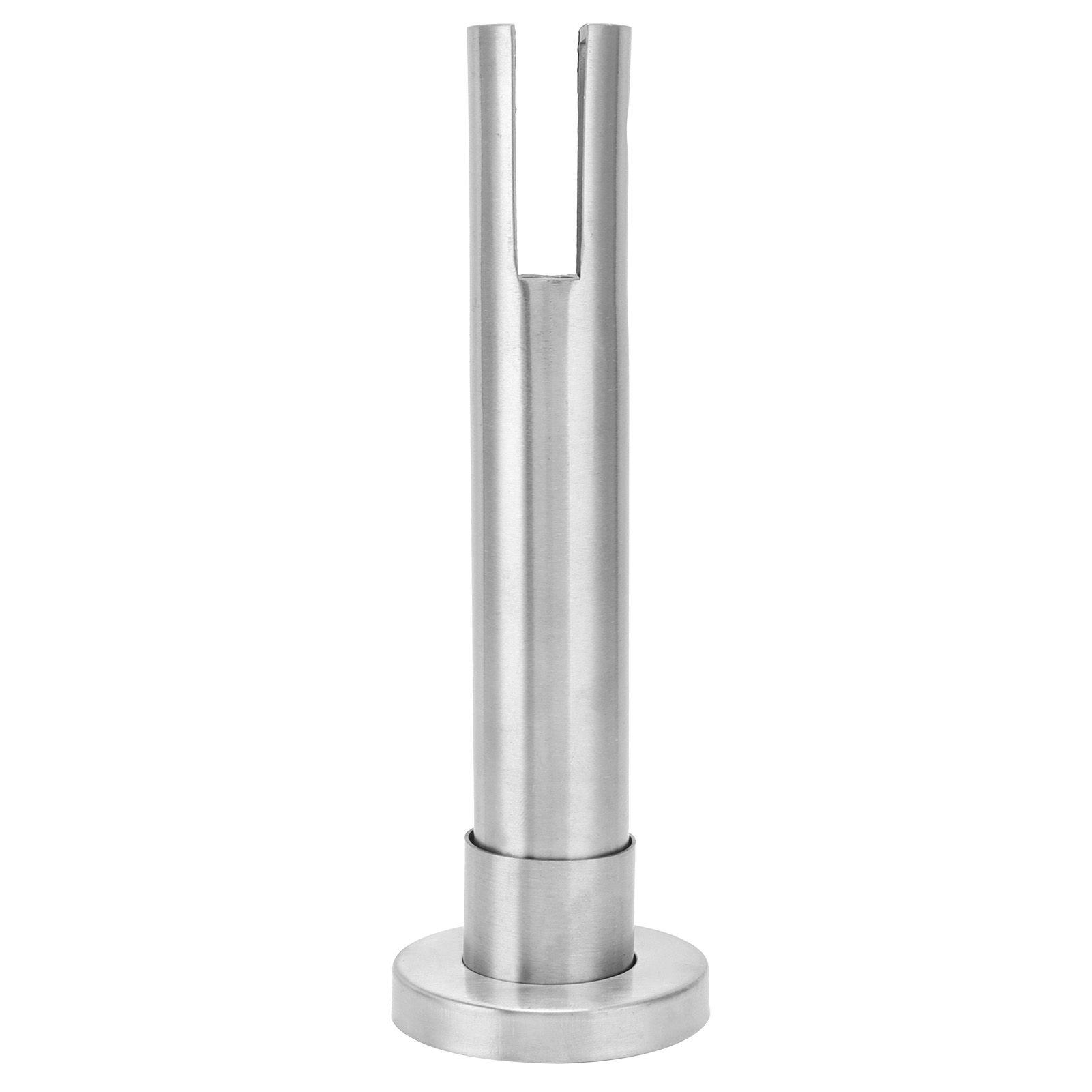 Stainless Steel Glass Clamp Bracket Mount Glass Spigot Public Bathroom Toilet view 5