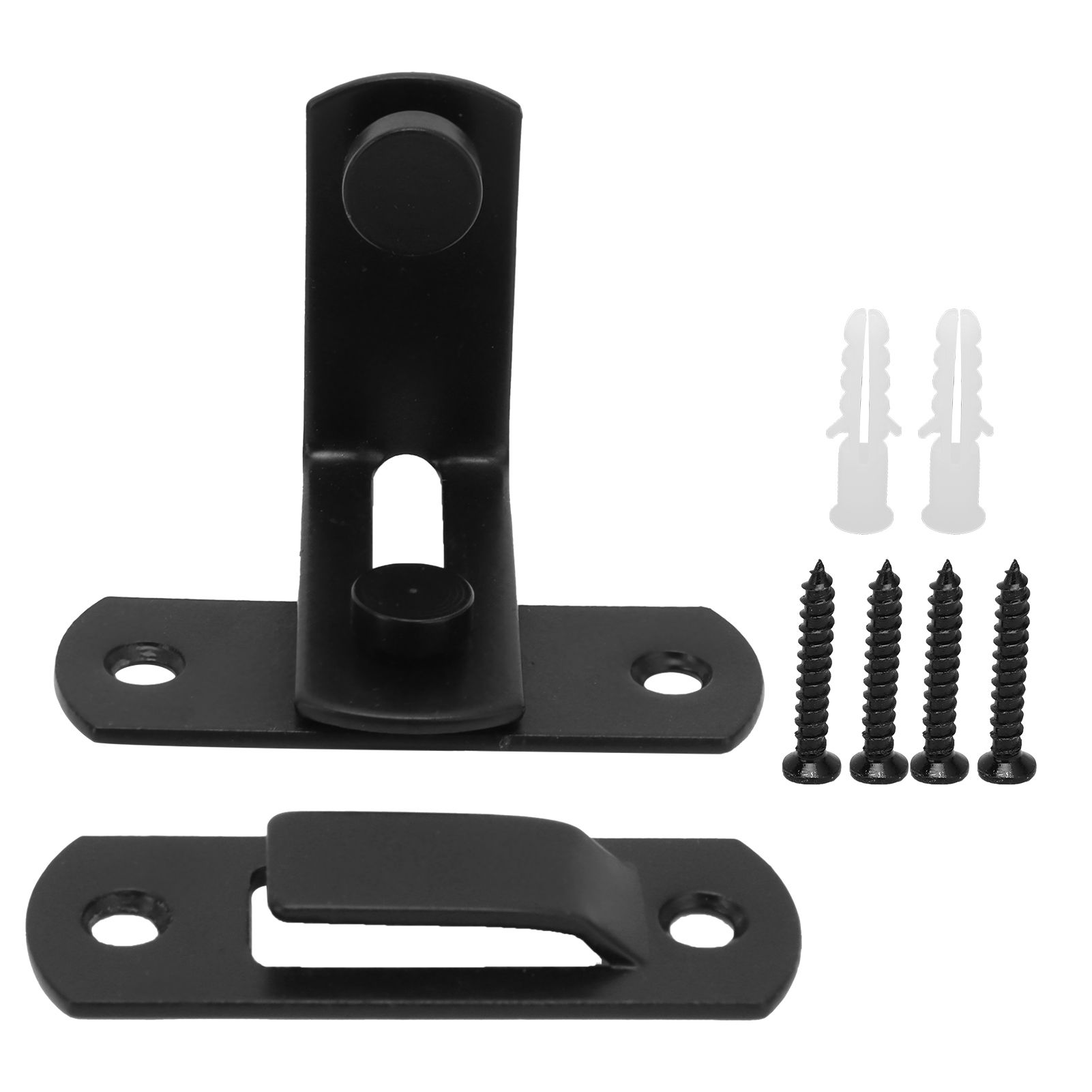 American Style Barn Door Lock Carbon Steel Sliding Door Latch Buckle for Doors view 2