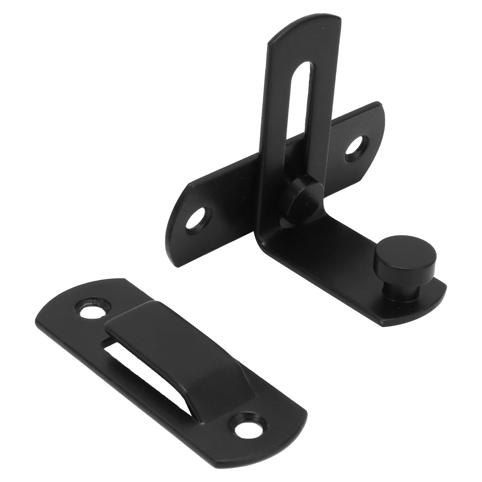 American Style Barn Door Lock Carbon Steel Sliding Door Latch Buckle for Doors view 5