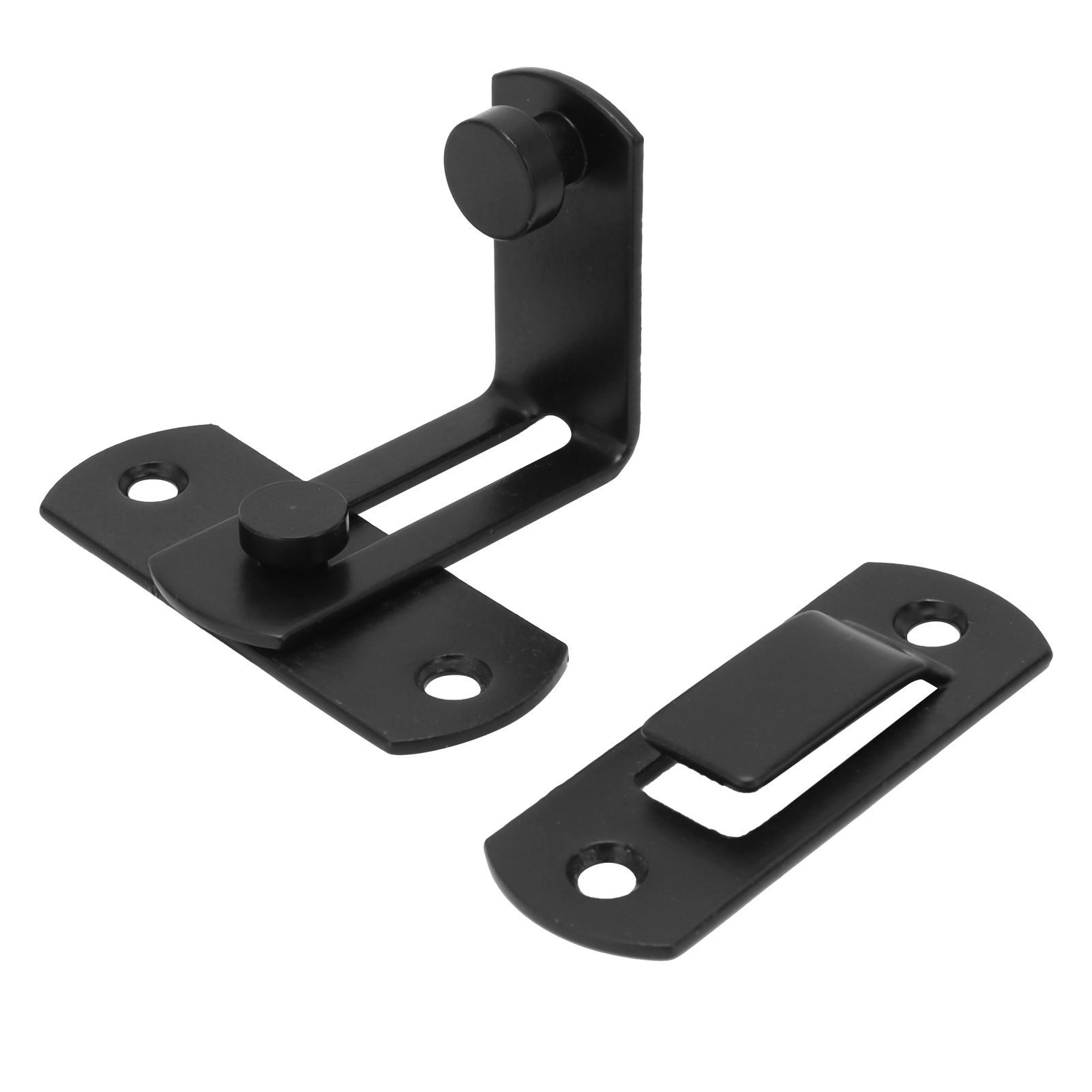 American Style Barn Door Lock Carbon Steel Sliding Door Latch Buckle for Doors view 8