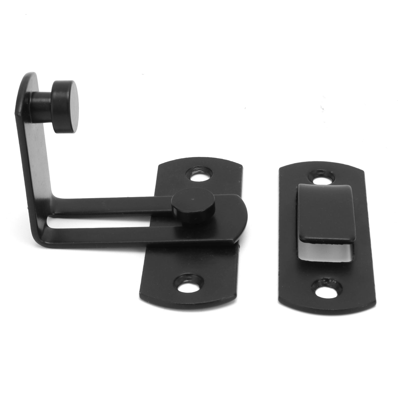 American Style Barn Door Lock Carbon Steel Sliding Door Latch Buckle for Doors view 9