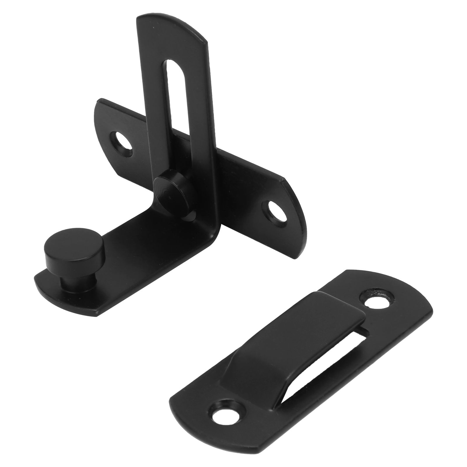 American Style Barn Door Lock Carbon Steel Sliding Door Latch Buckle for Doors view 10
