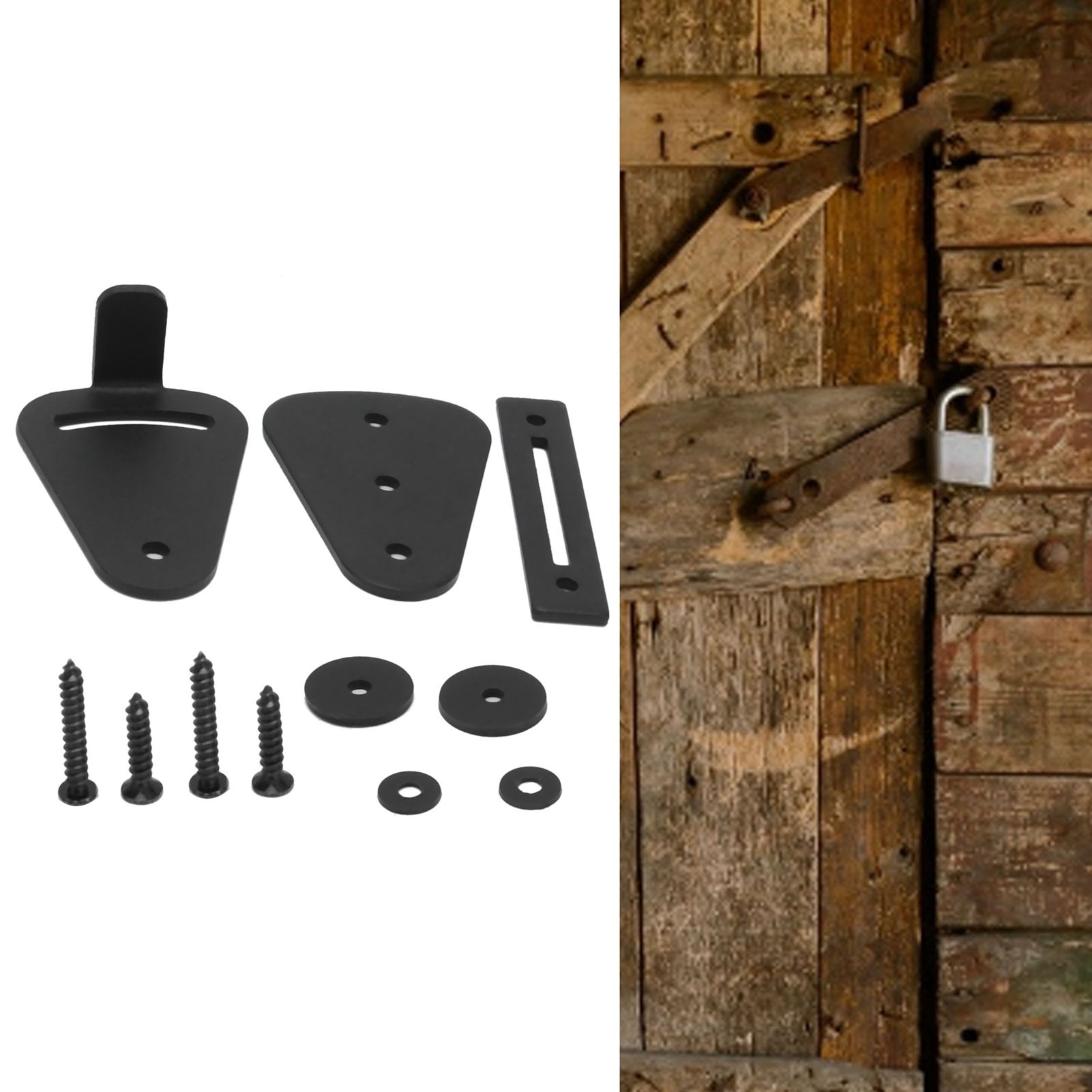 Carbon Steel Sliding Barn Gate Latch Door Lock Catch Or Hanging Rail Door Hardware view 11