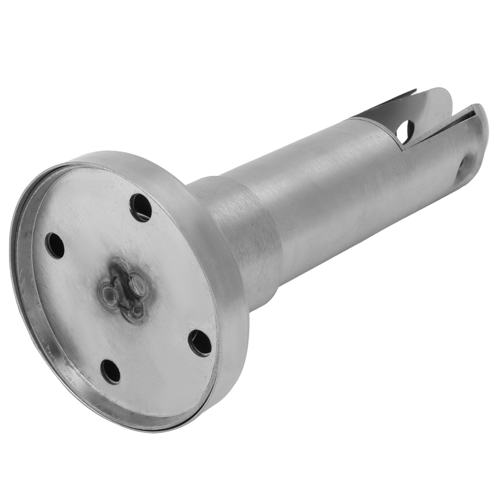 Partition Support Foot Stainless Steel Glass Fence Clamp for Public Bathroom view 5