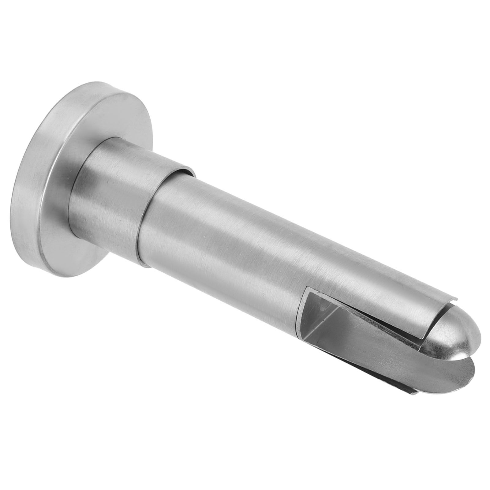 Partition Support Foot Stainless Steel Glass Fence Clamp for Public Bathroom view 10
