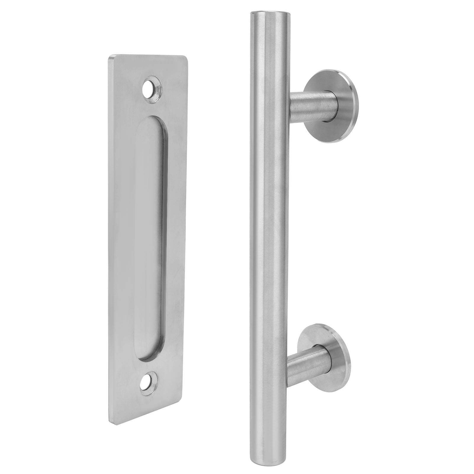 Barn Door Handle Stainless Steel DoubleSide Pull Handle for Door Garage Barn