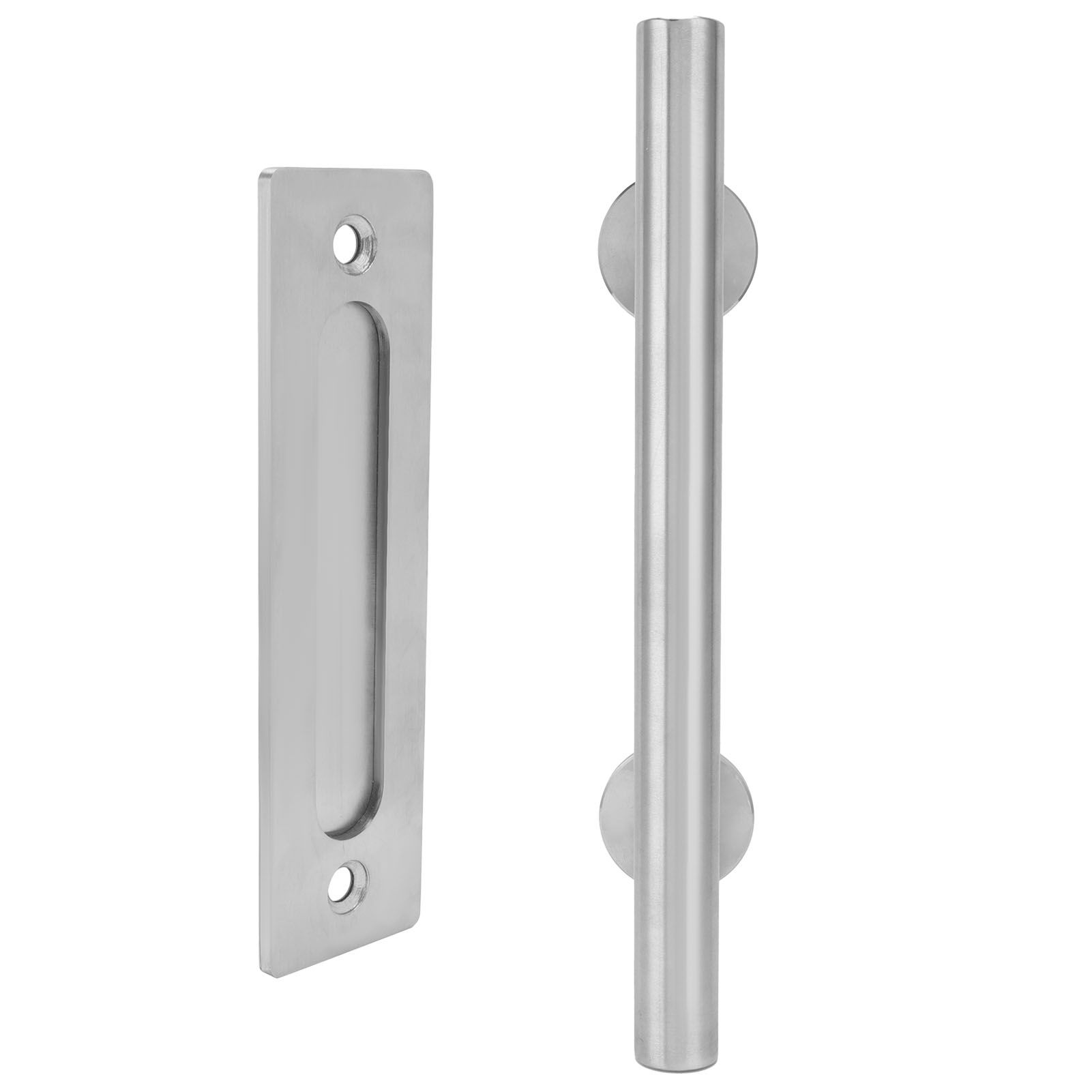 Barn Door Handle Stainless Steel DoubleSide Pull Handle for Door Garage Barn view 3