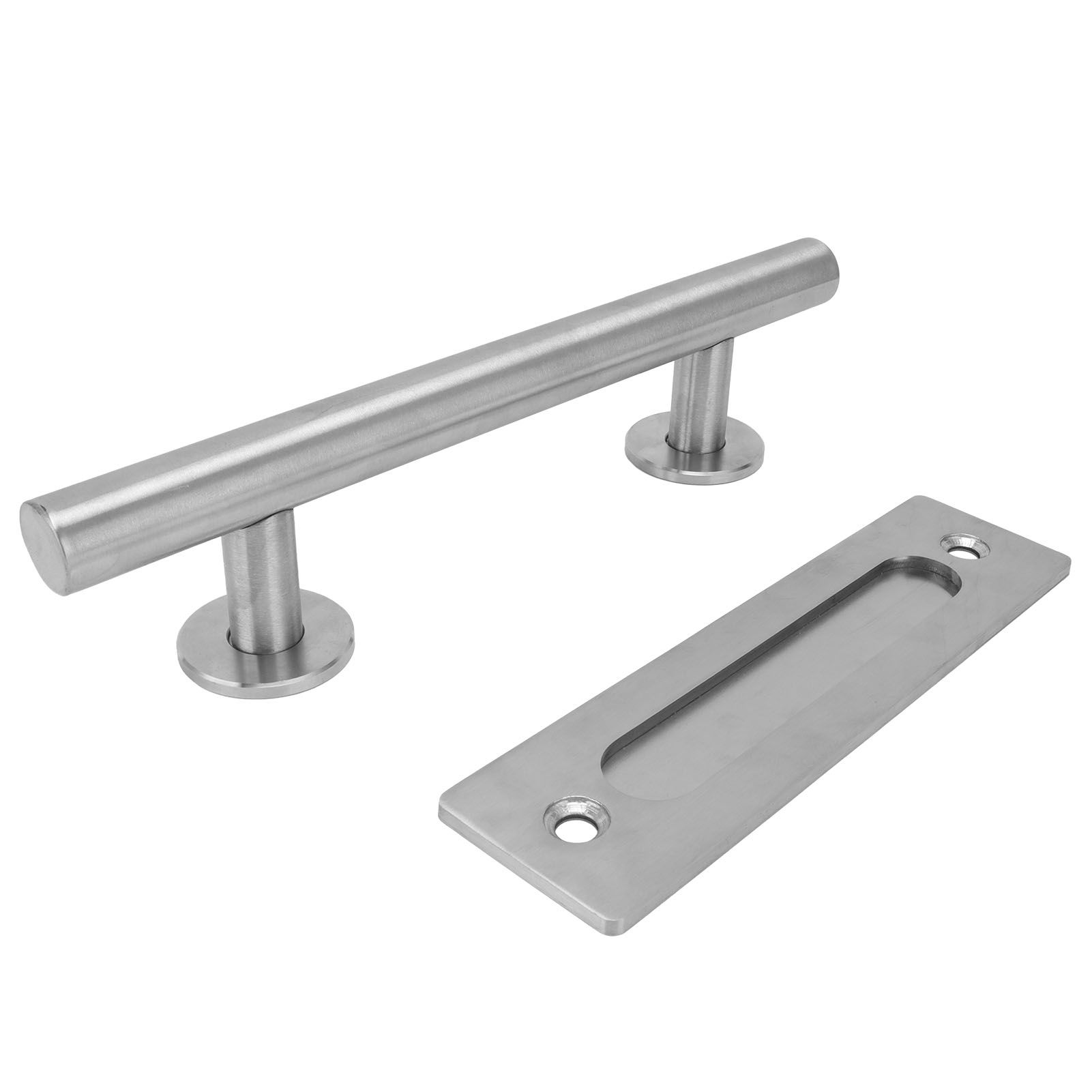 Barn Door Handle Stainless Steel DoubleSide Pull Handle for Door Garage Barn view 7