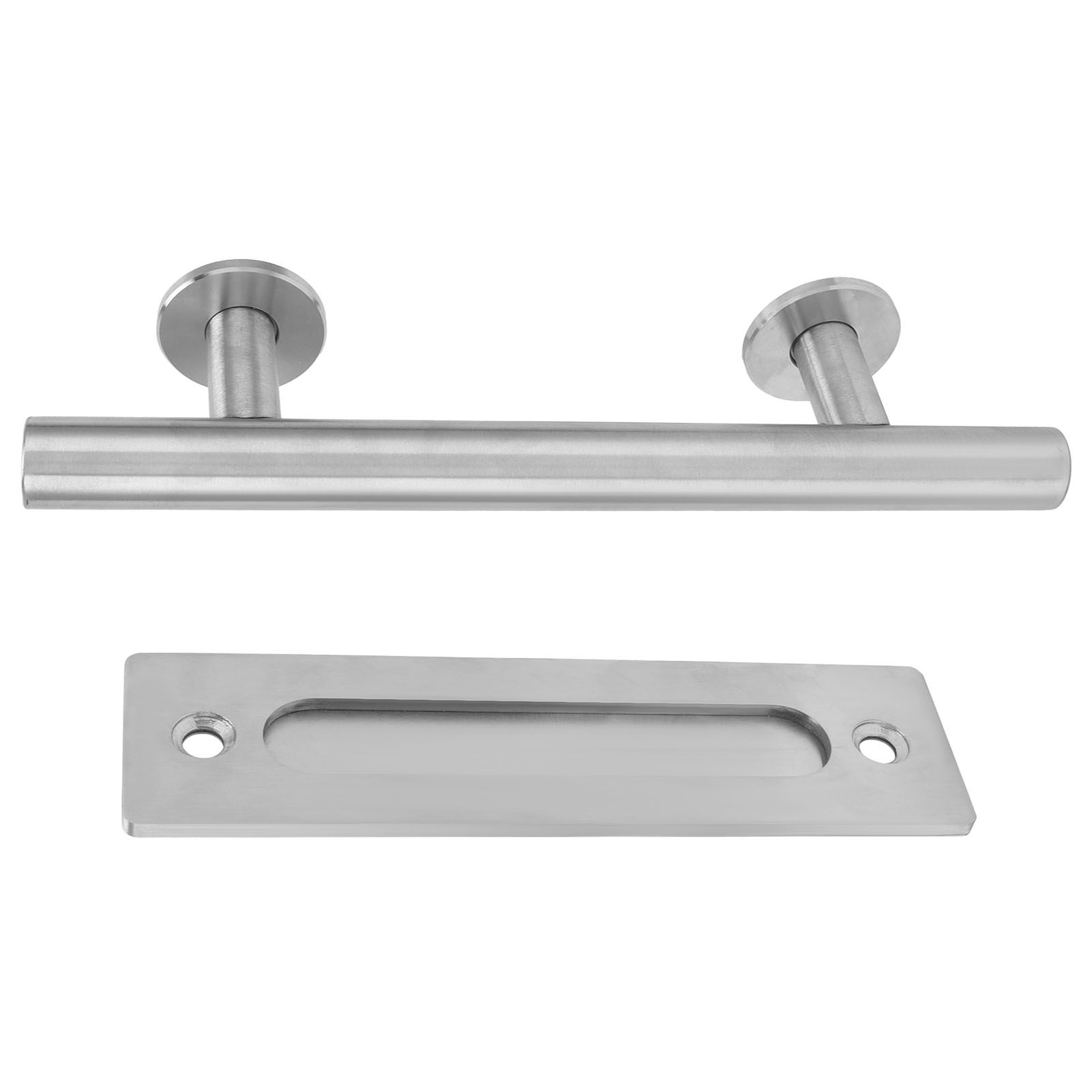 Barn Door Handle Stainless Steel DoubleSide Pull Handle for Door Garage Barn view 8