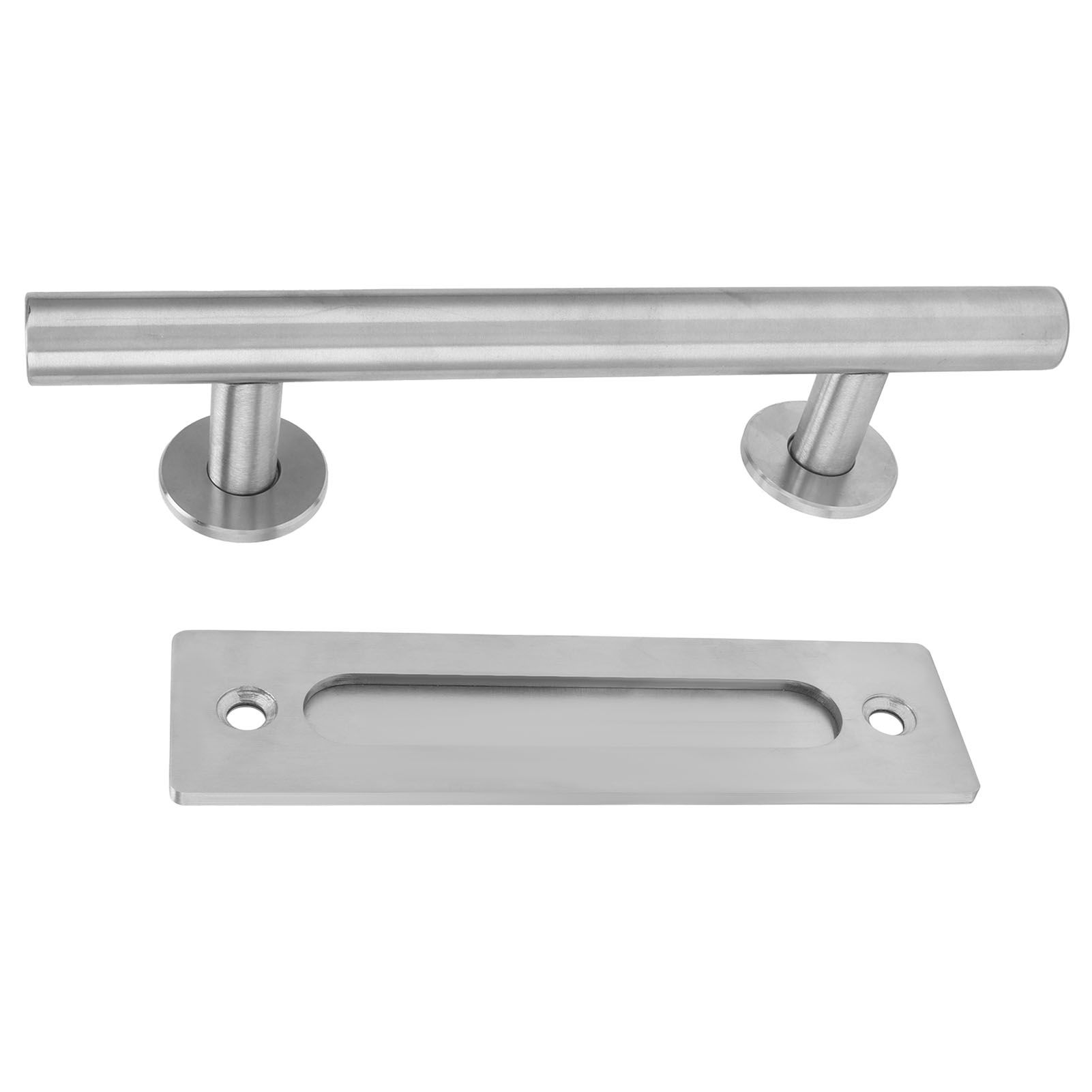 Barn Door Handle Stainless Steel DoubleSide Pull Handle for Door Garage Barn view 9