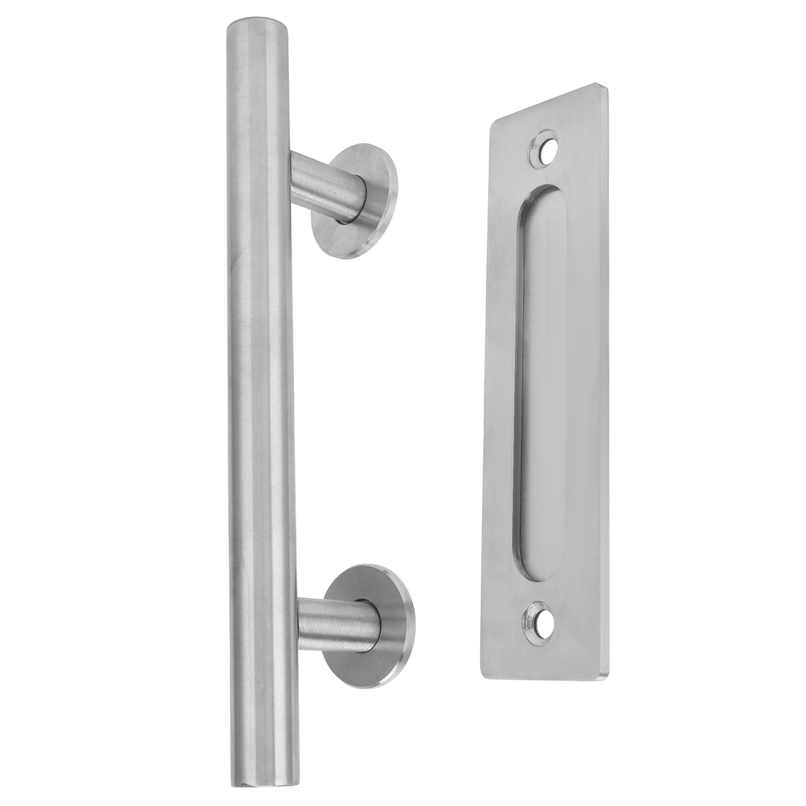 Barn Door Handle Stainless Steel DoubleSide Pull Handle for Door Garage Barn view 10