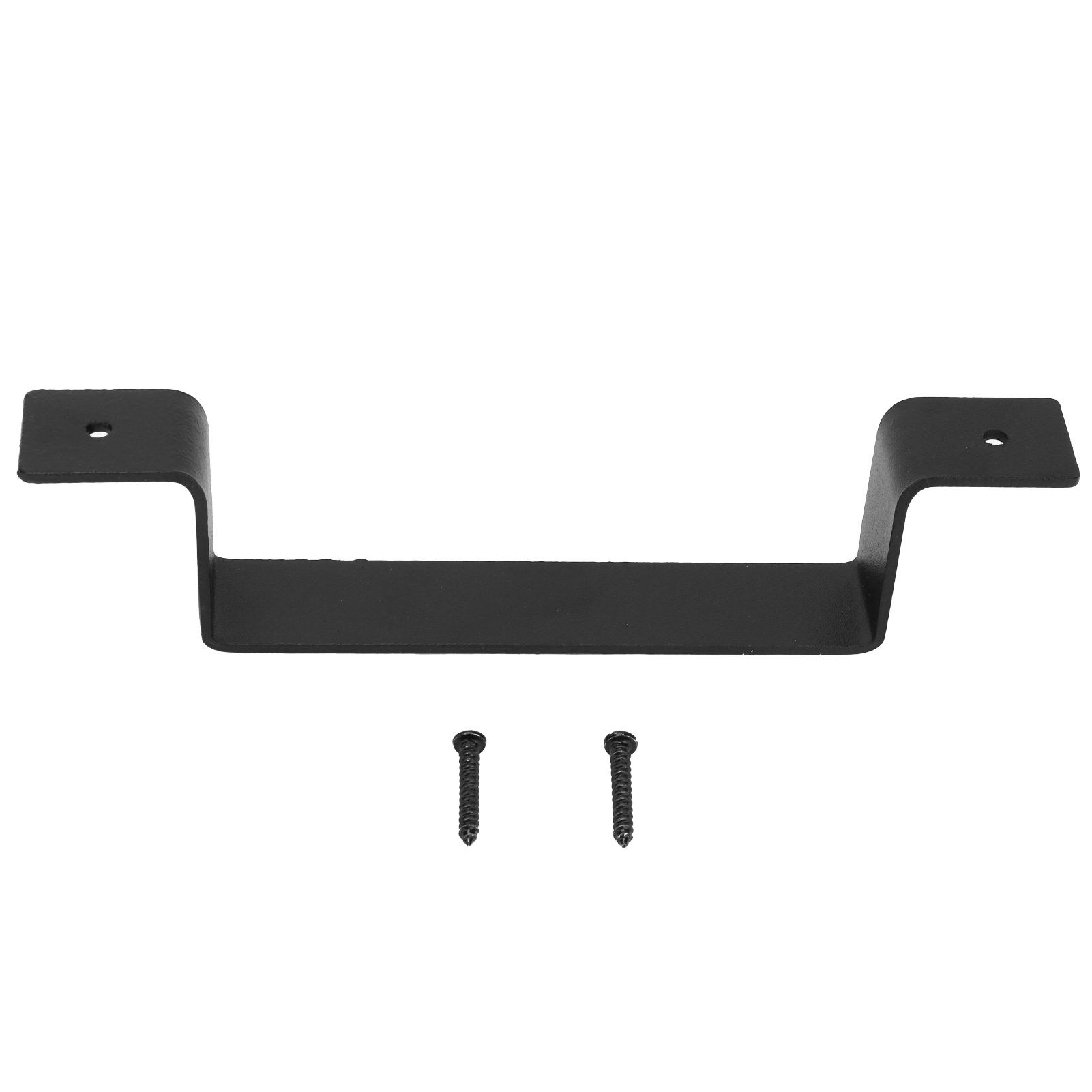 Black Door Handle Carbon Steel Barn Right Angle Handle Pull for Barn Home view 2