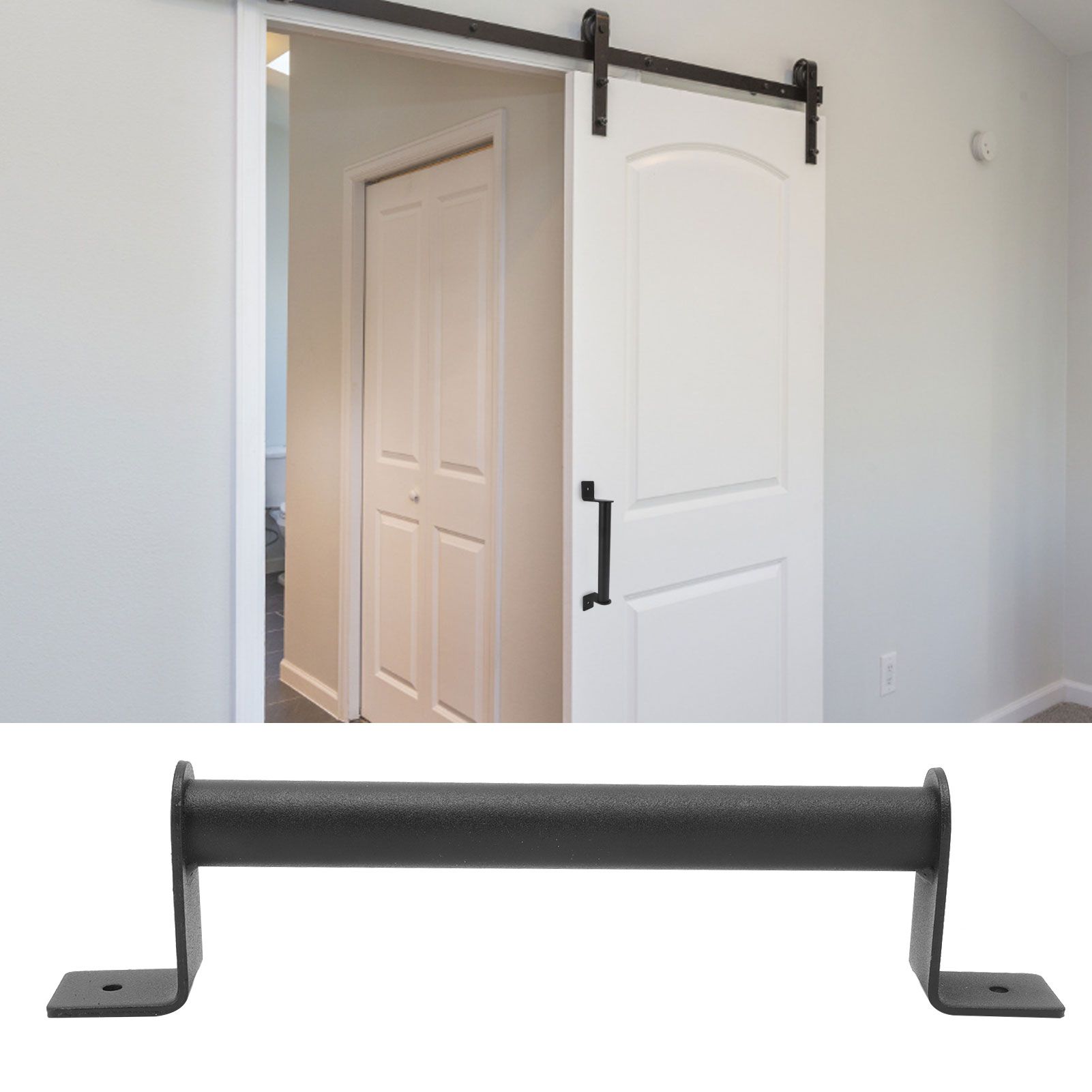 Barn Door Handle Carbon Steel Sliding Door Pull for Garage Shed Cabinet Door view 11