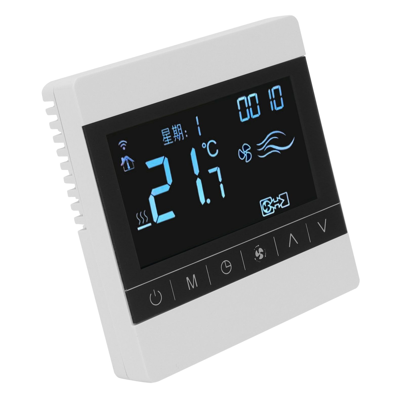 Thermostat LCD Fan Coil Air Conditioner Panel Switch Household Smart view 7