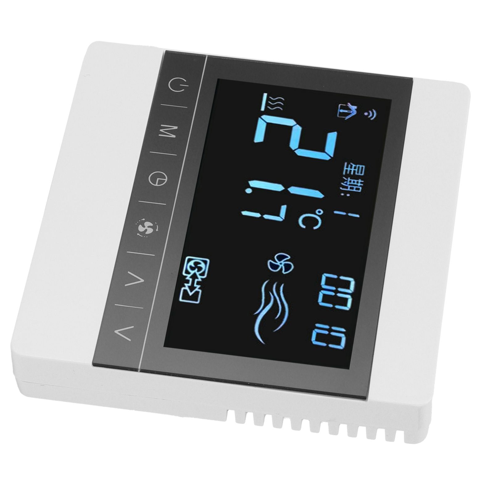 Thermostat LCD Fan Coil Air Conditioner Panel Switch Household Smart view 8