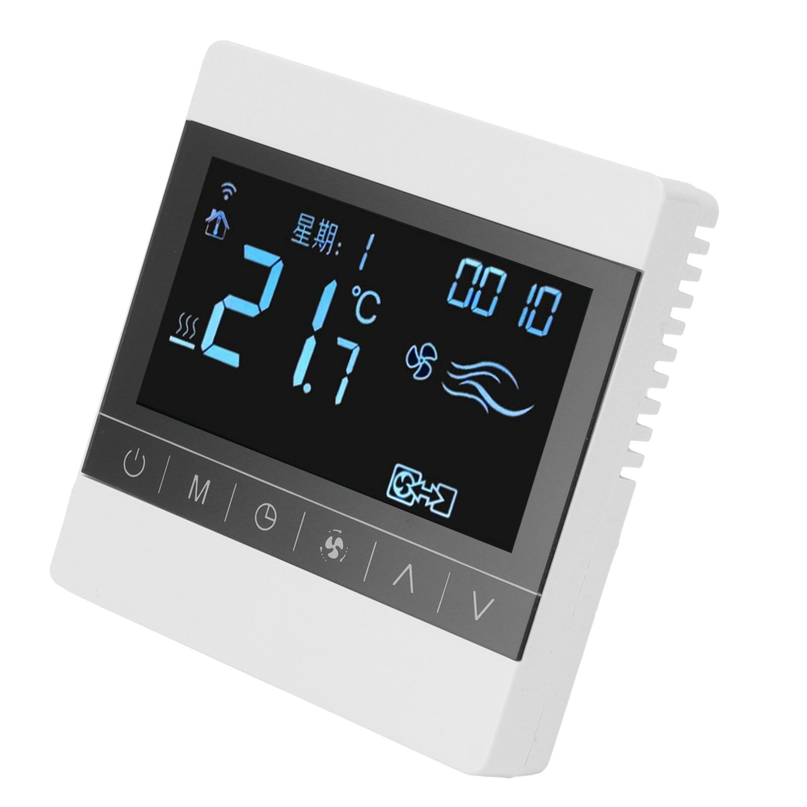 Thermostat LCD Fan Coil Air Conditioner Panel Switch Household Smart view 9