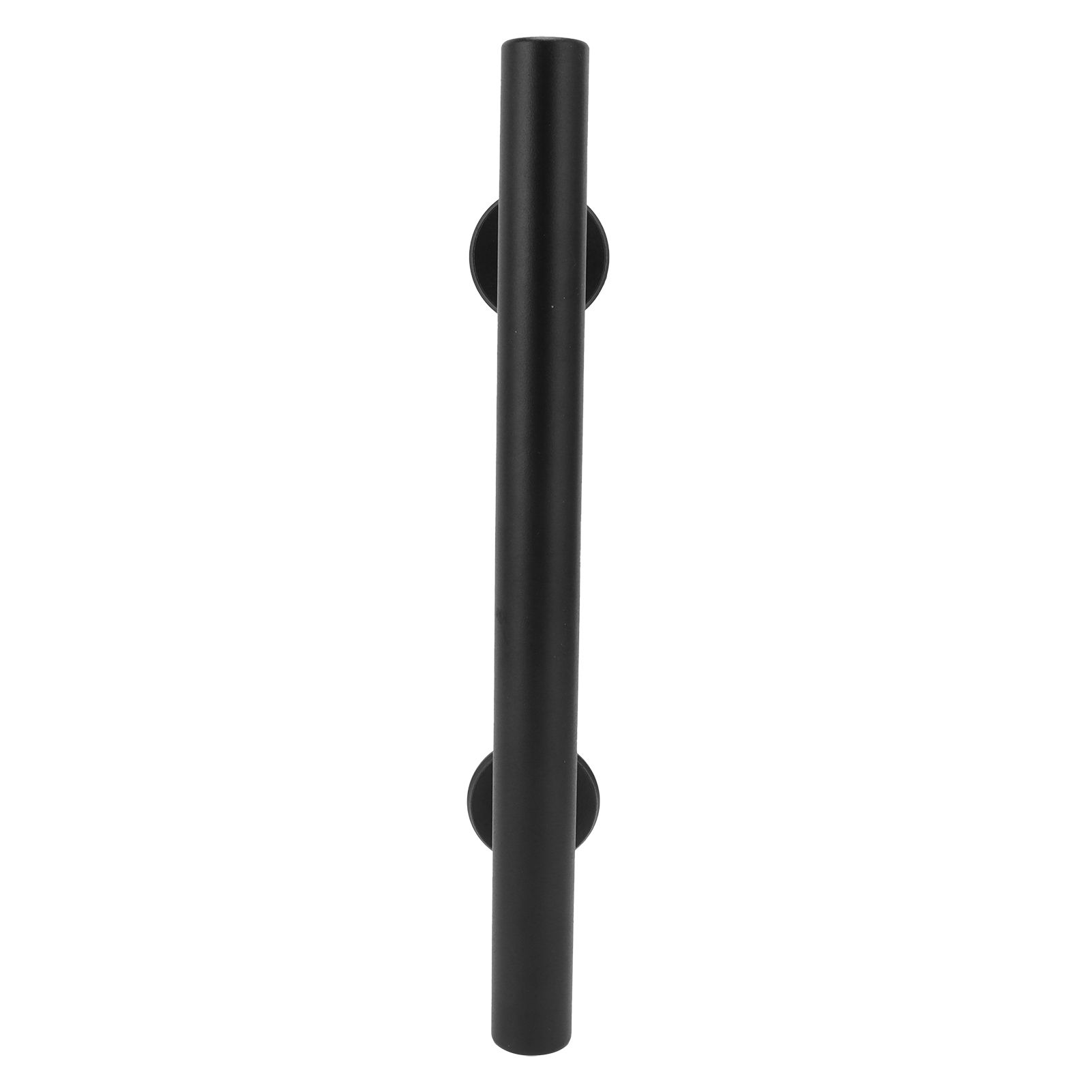 Black Barn Door Handle Double Side Sliding Door Round Concealed Pull for view 7
