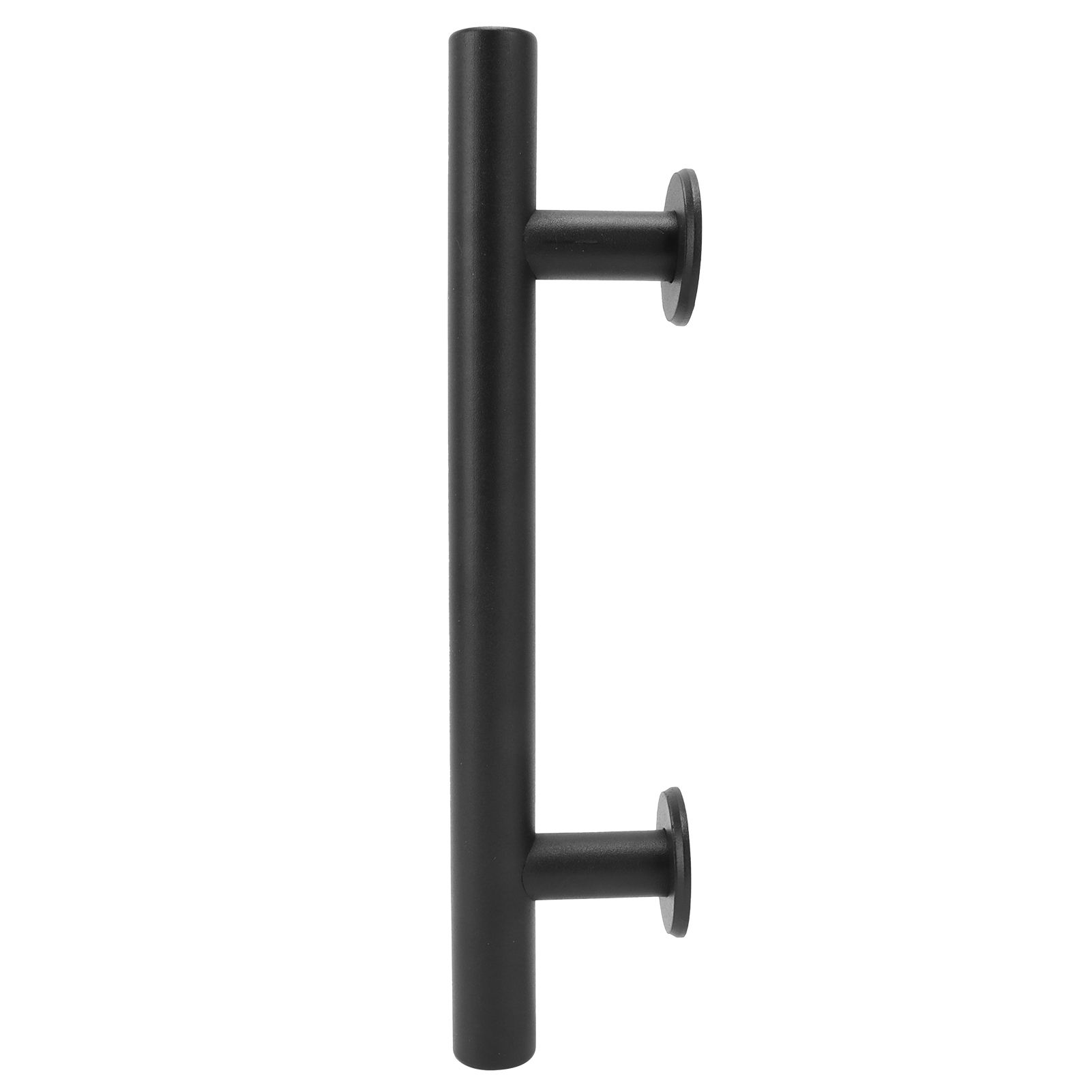 Black Barn Door Handle Double Side Sliding Door Round Concealed Pull for view 10