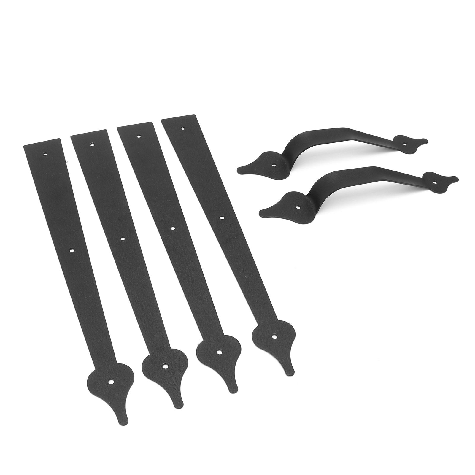 Carbon Steel Garage Door Handle Decorative Hinge Handle for Door Shed Garage