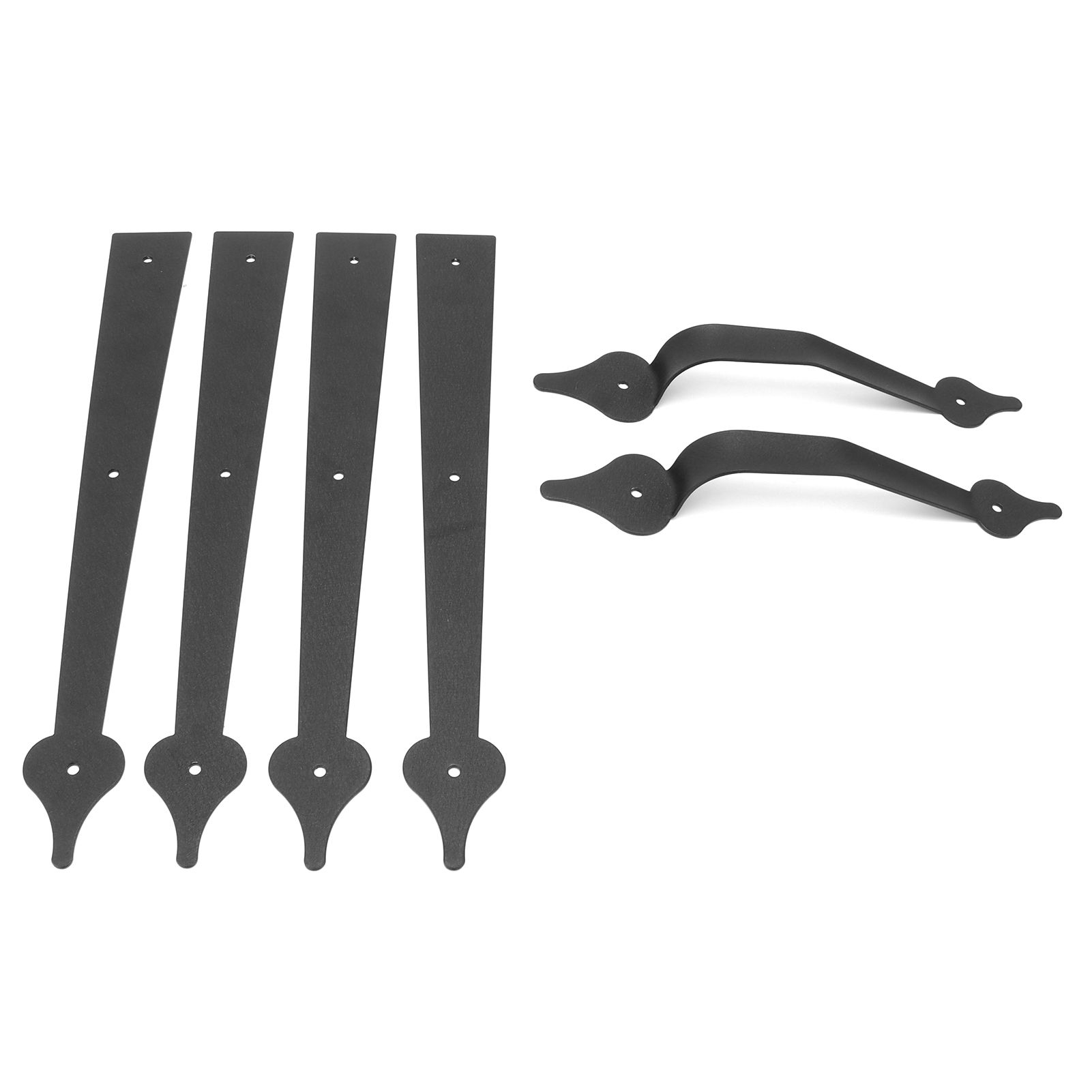 Carbon Steel Garage Door Handle Decorative Hinge Handle for Door Shed Garage view 3