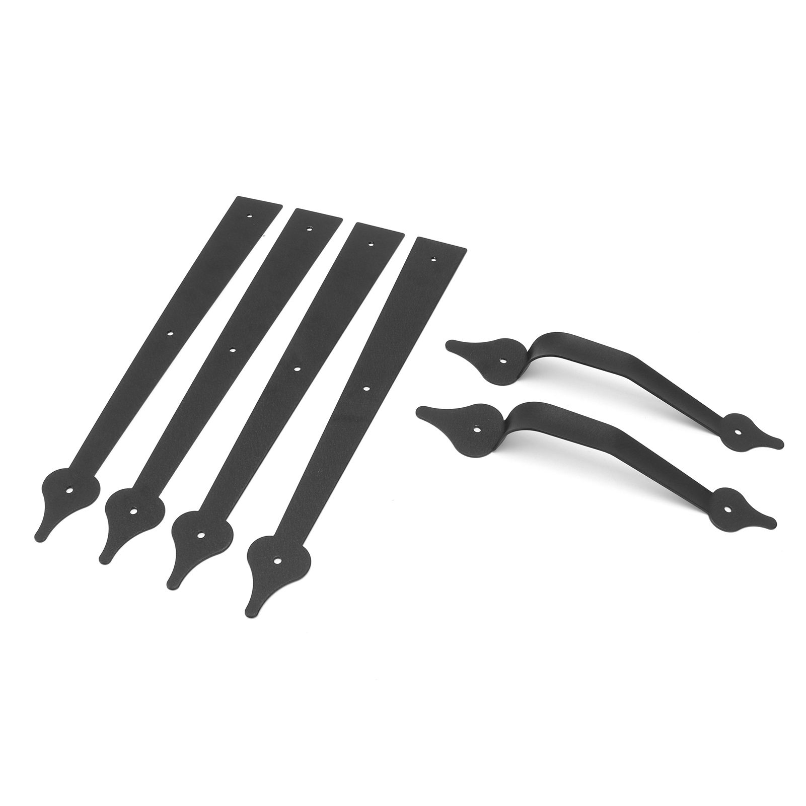 Carbon Steel Garage Door Handle Decorative Hinge Handle for Door Shed Garage view 4