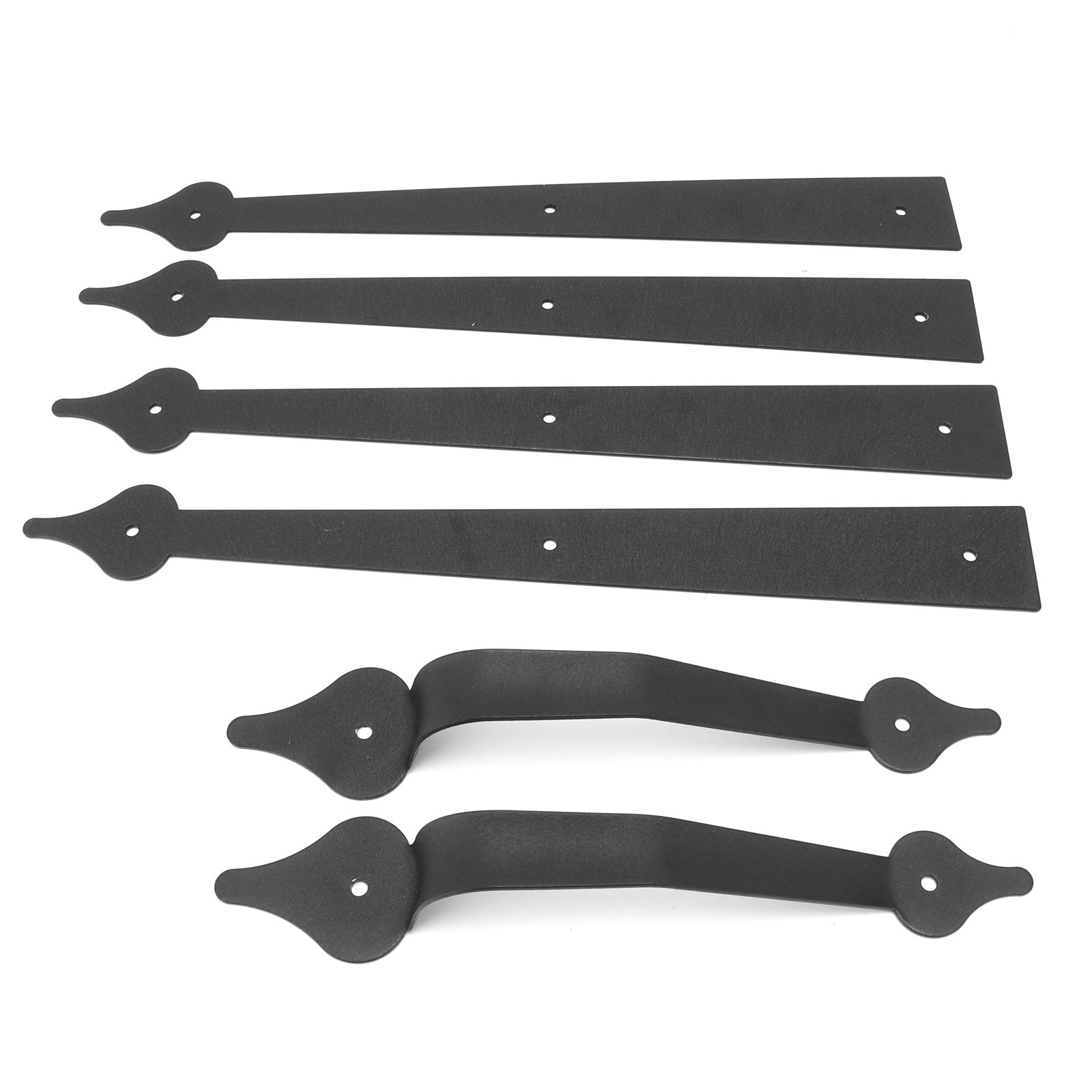 Carbon Steel Garage Door Handle Decorative Hinge Handle for Door Shed Garage view 5