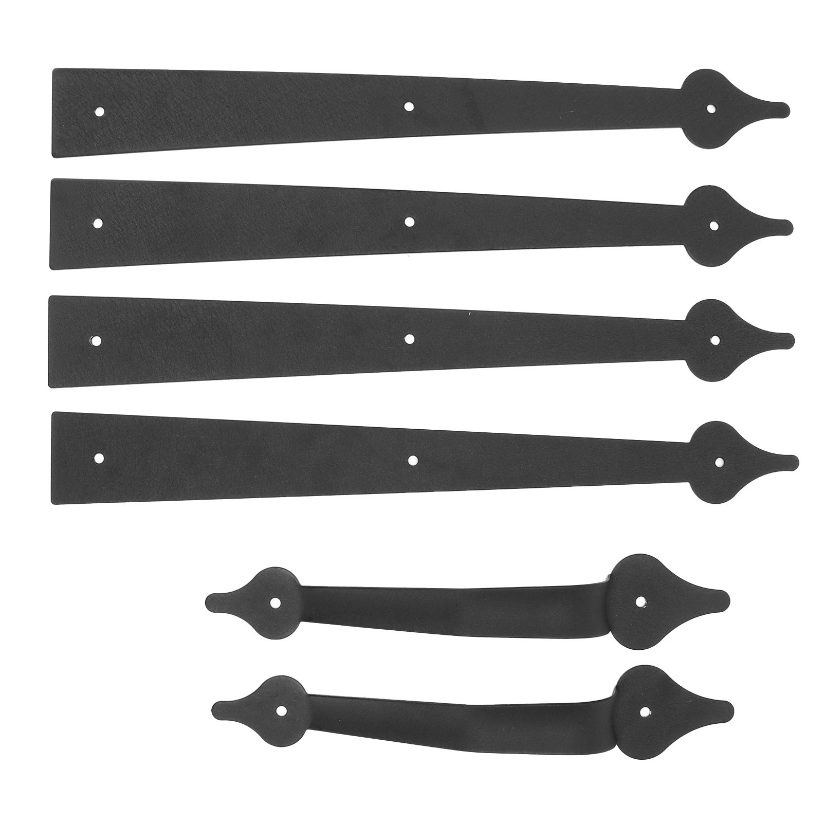 Carbon Steel Garage Door Handle Decorative Hinge Handle for Door Shed Garage view 6