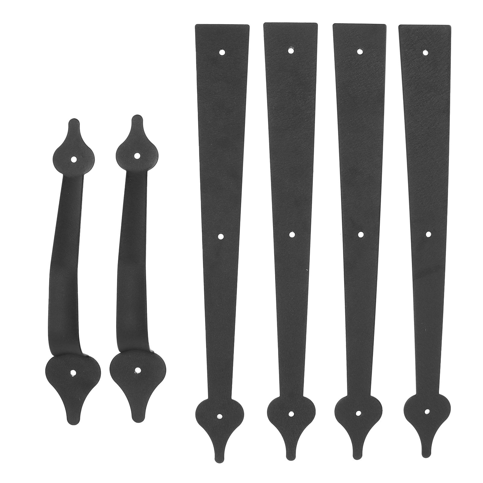 Carbon Steel Garage Door Handle Decorative Hinge Handle for Door Shed Garage view 7
