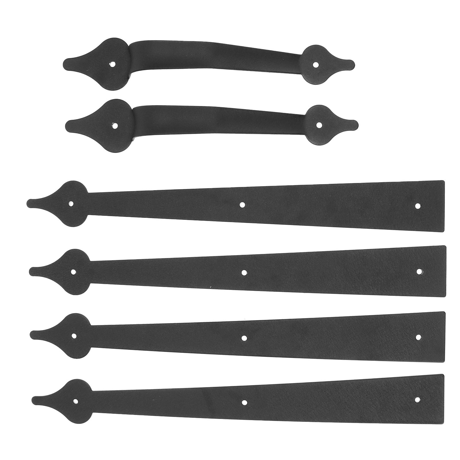 Carbon Steel Garage Door Handle Decorative Hinge Handle for Door Shed Garage view 8