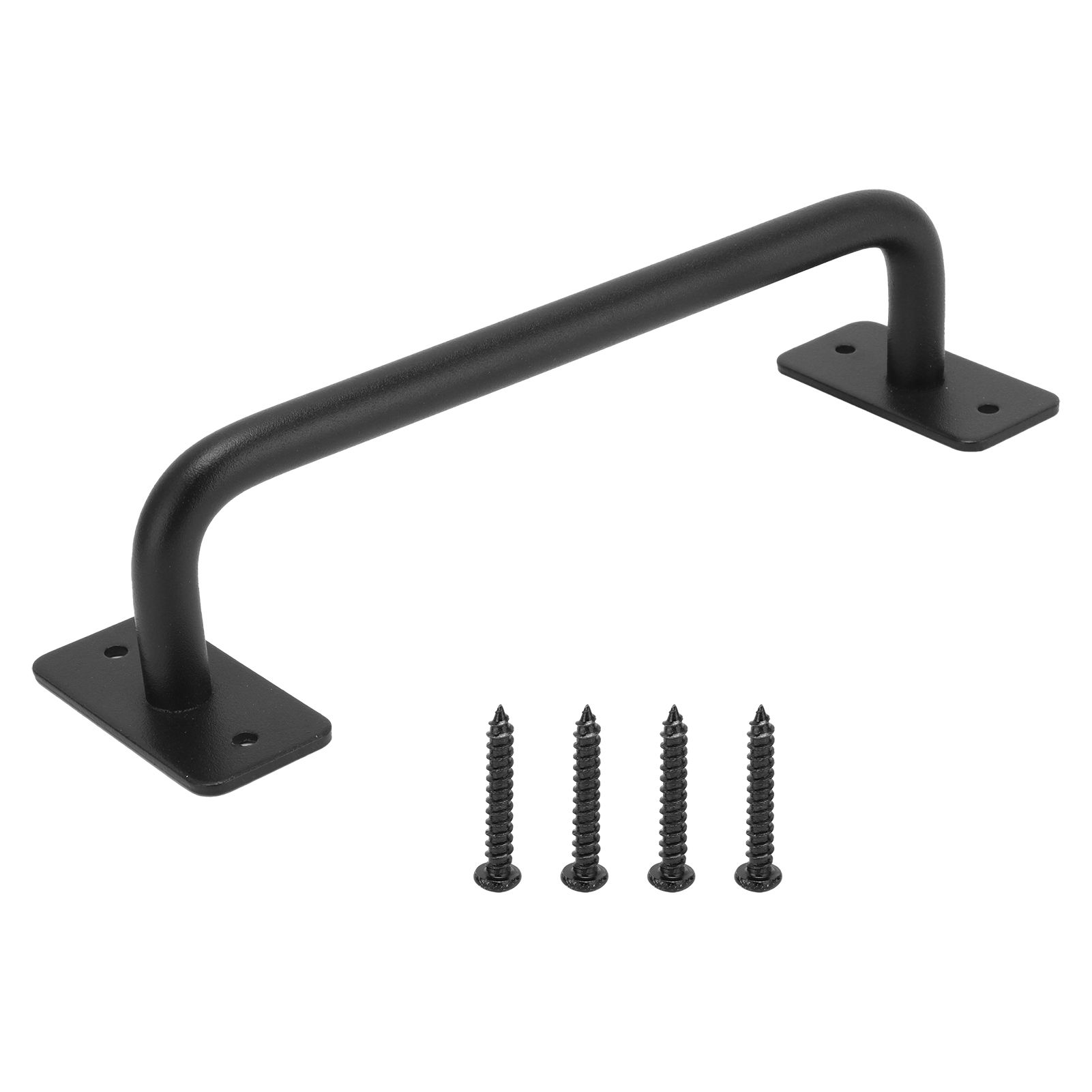 Carbon Steel Door Handle Barn Door Pull for Gate Shed Garage Cabinet Sliding