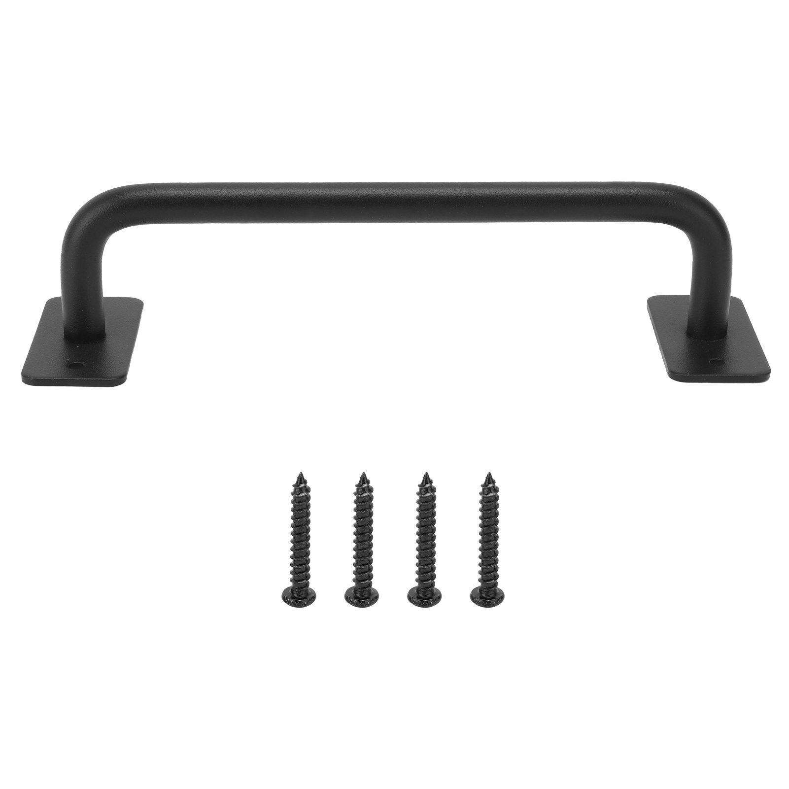 Carbon Steel Door Handle Barn Door Pull for Gate Shed Garage Cabinet Sliding view 2