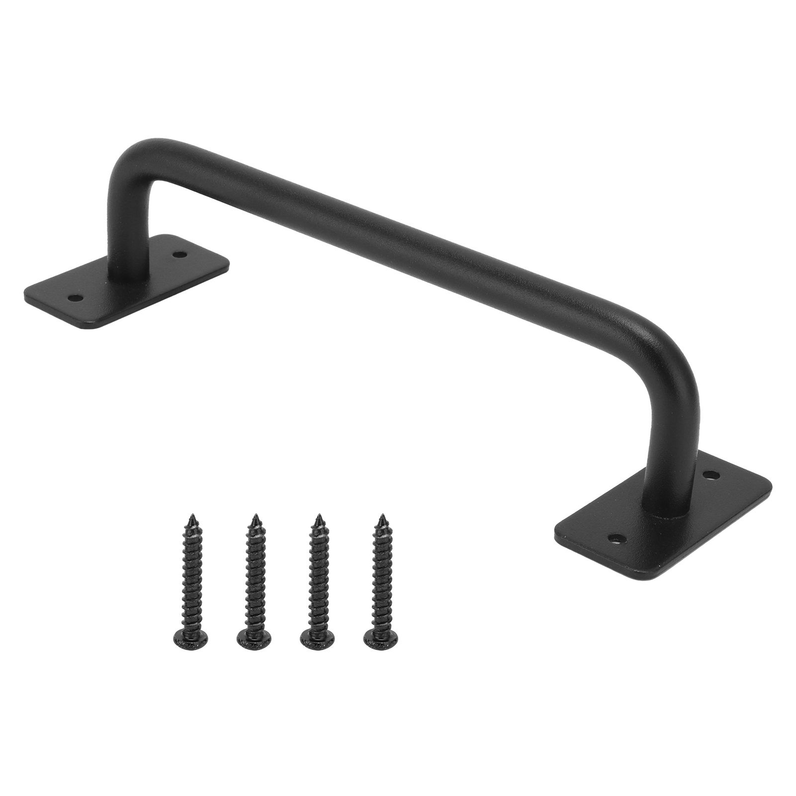 Carbon Steel Door Handle Barn Door Pull for Gate Shed Garage Cabinet Sliding view 3