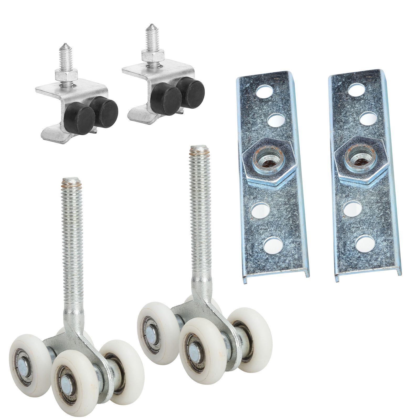 2Set Glass Door Rollers Runners Shower Door Suspension Wheel Accessory view 10