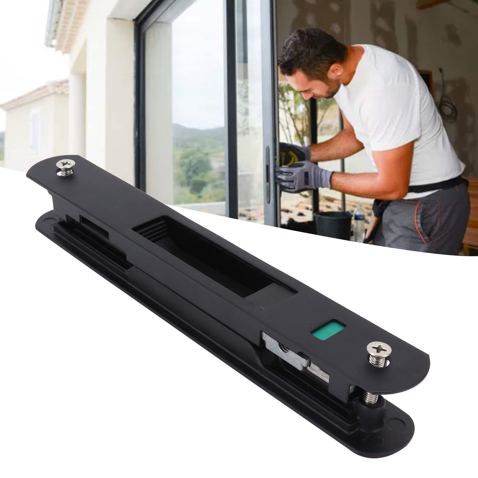 Sliding Window Handle Lock Hook Type DoubleSided Window Lock for Sliding Door view 11