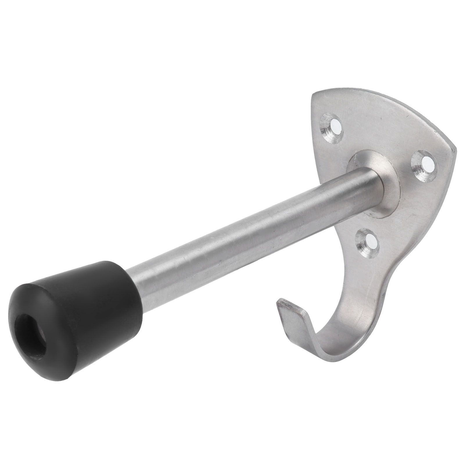 Stainless Steel Door Hook Clothes Hats Towel Coat Hanger for Bathroom Kitchen view 3