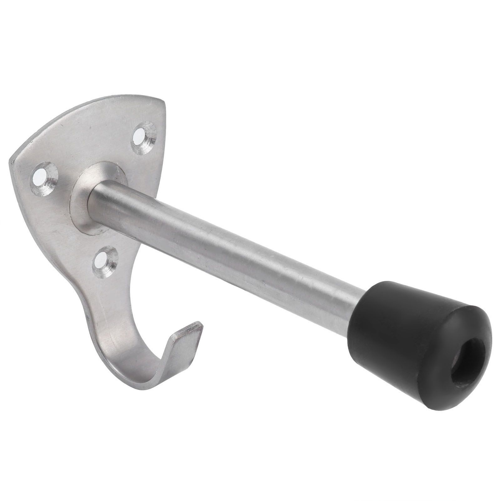 Stainless Steel Door Hook Clothes Hats Towel Coat Hanger for Bathroom Kitchen view 10