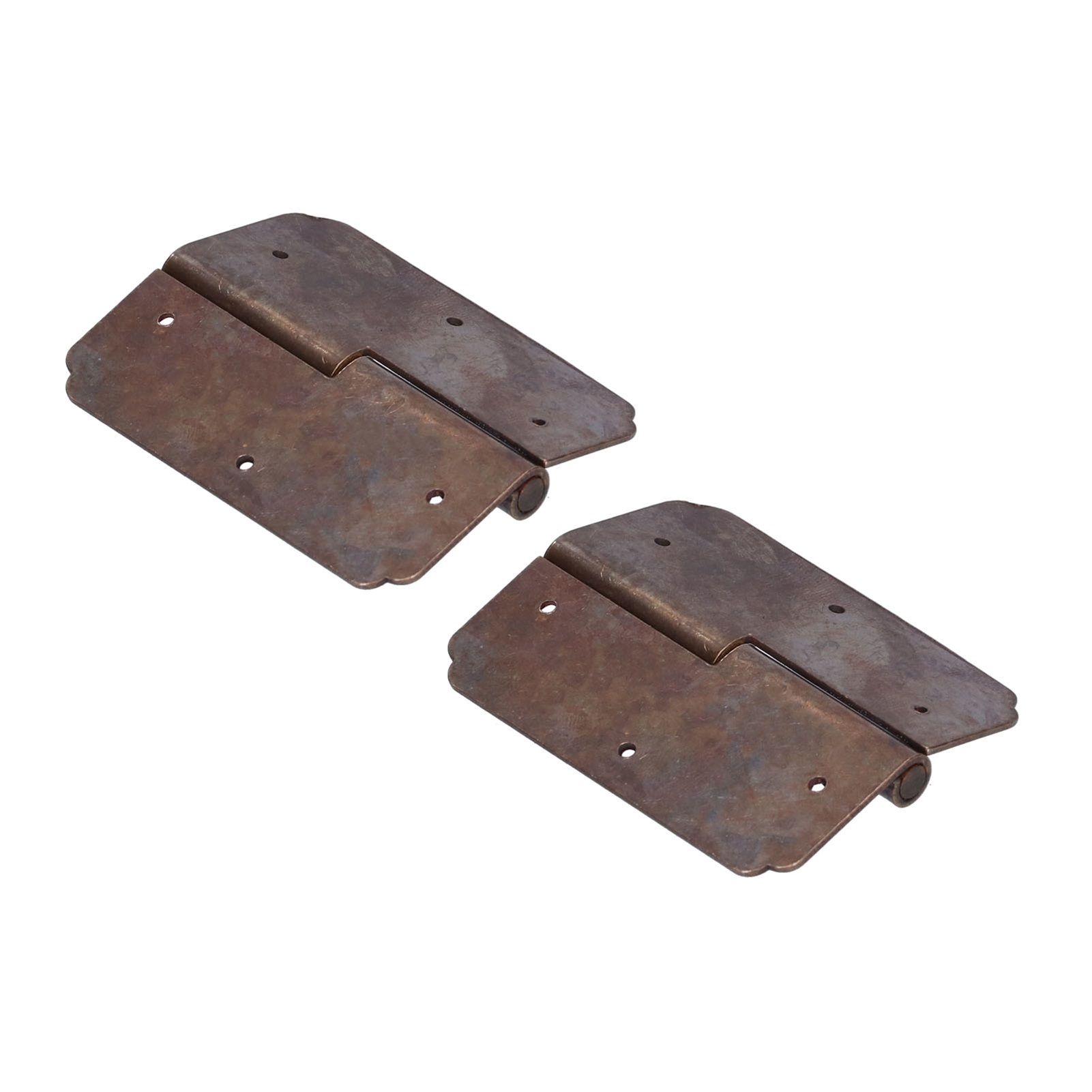 2Set Square Hinge 6cm Chinese Antique Cabinet Hinge Furniture Hardware Accessories view 4