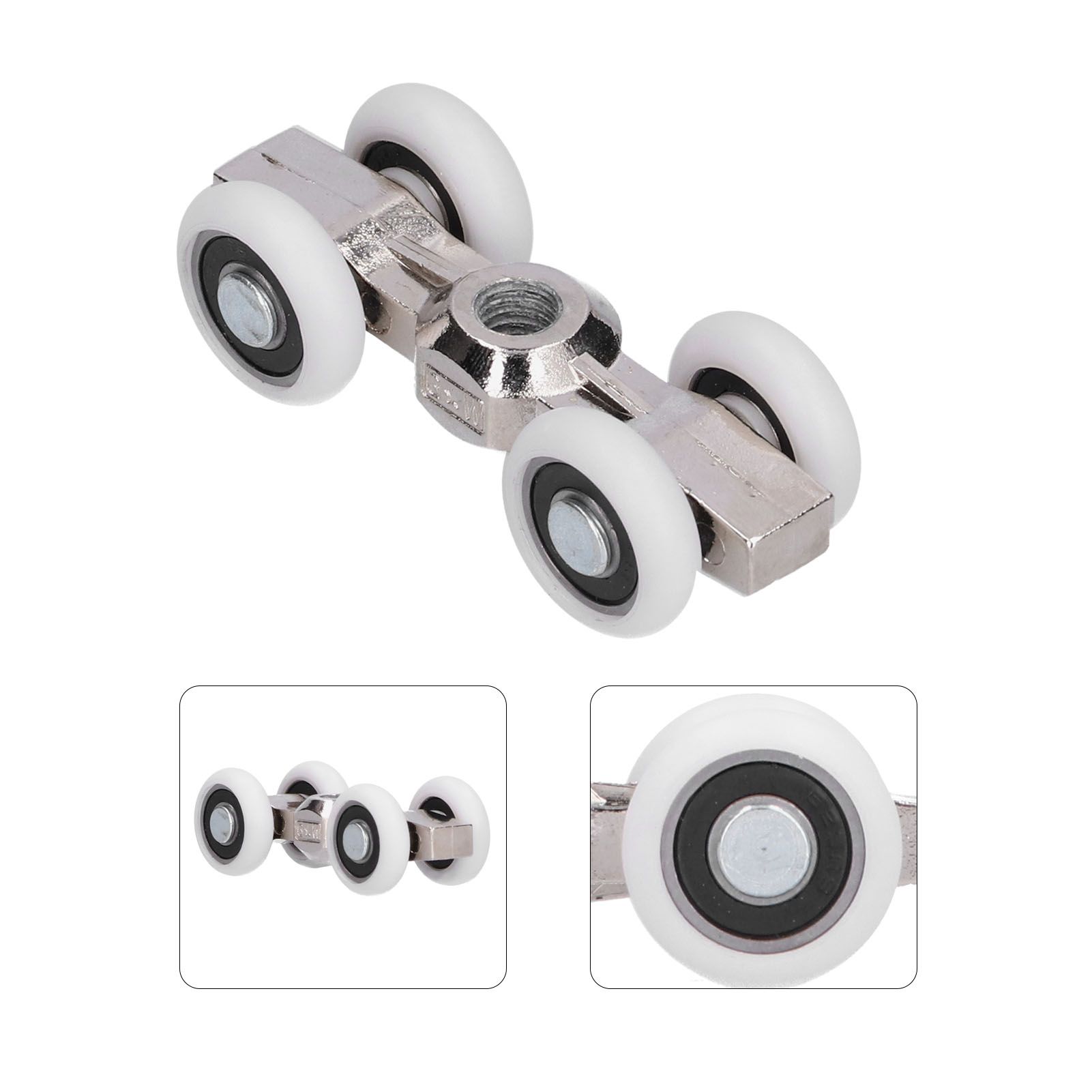 Shower Door Sliding Wheel Suspension Outer Pulley Roller Replacement view 10