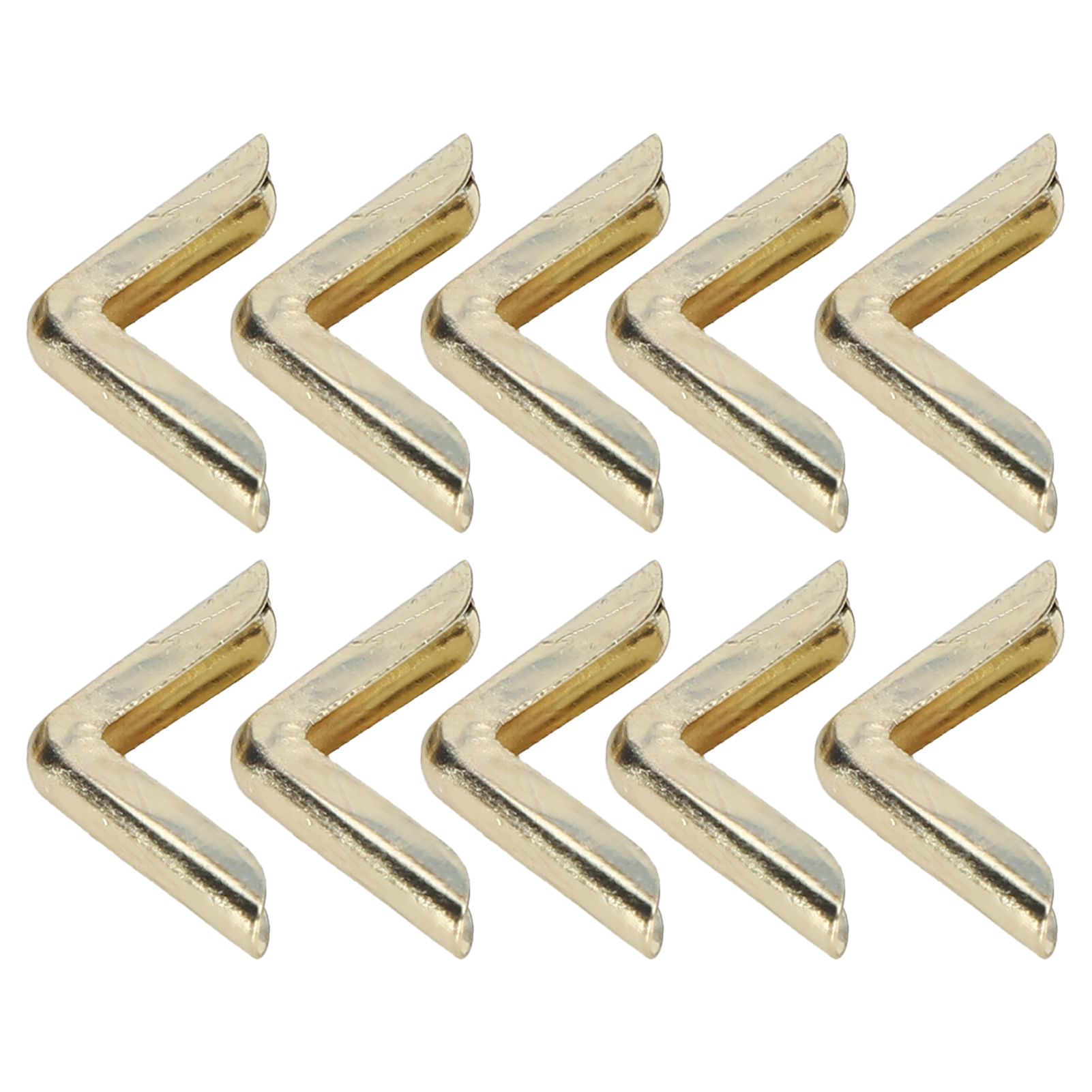 100Pcs Book Corner Protector Aluminum Alloy Gold Vintage Corner Guard for view 4
