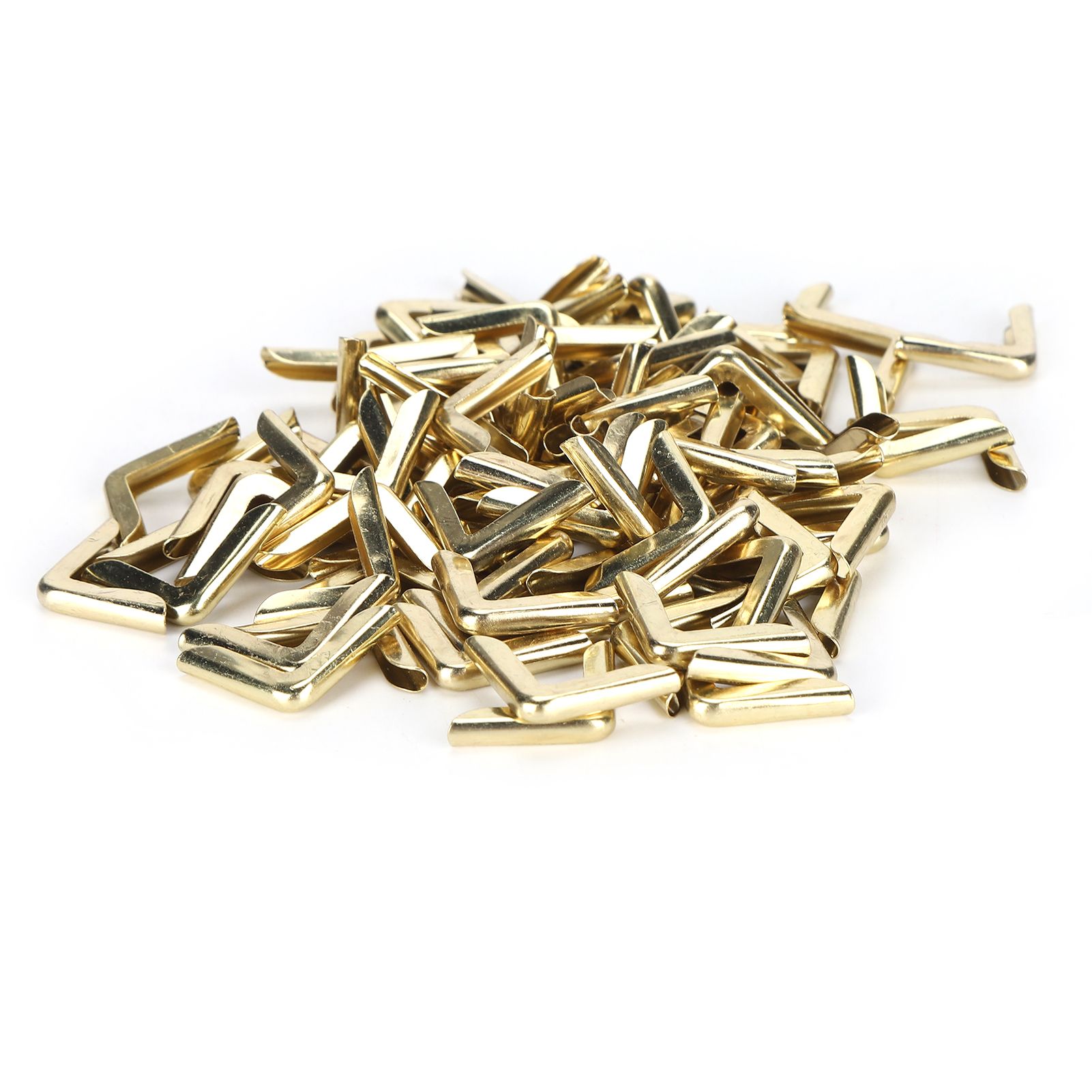 100Pcs Book Corner Protector Aluminum Alloy Gold Vintage Corner Guard for view 7