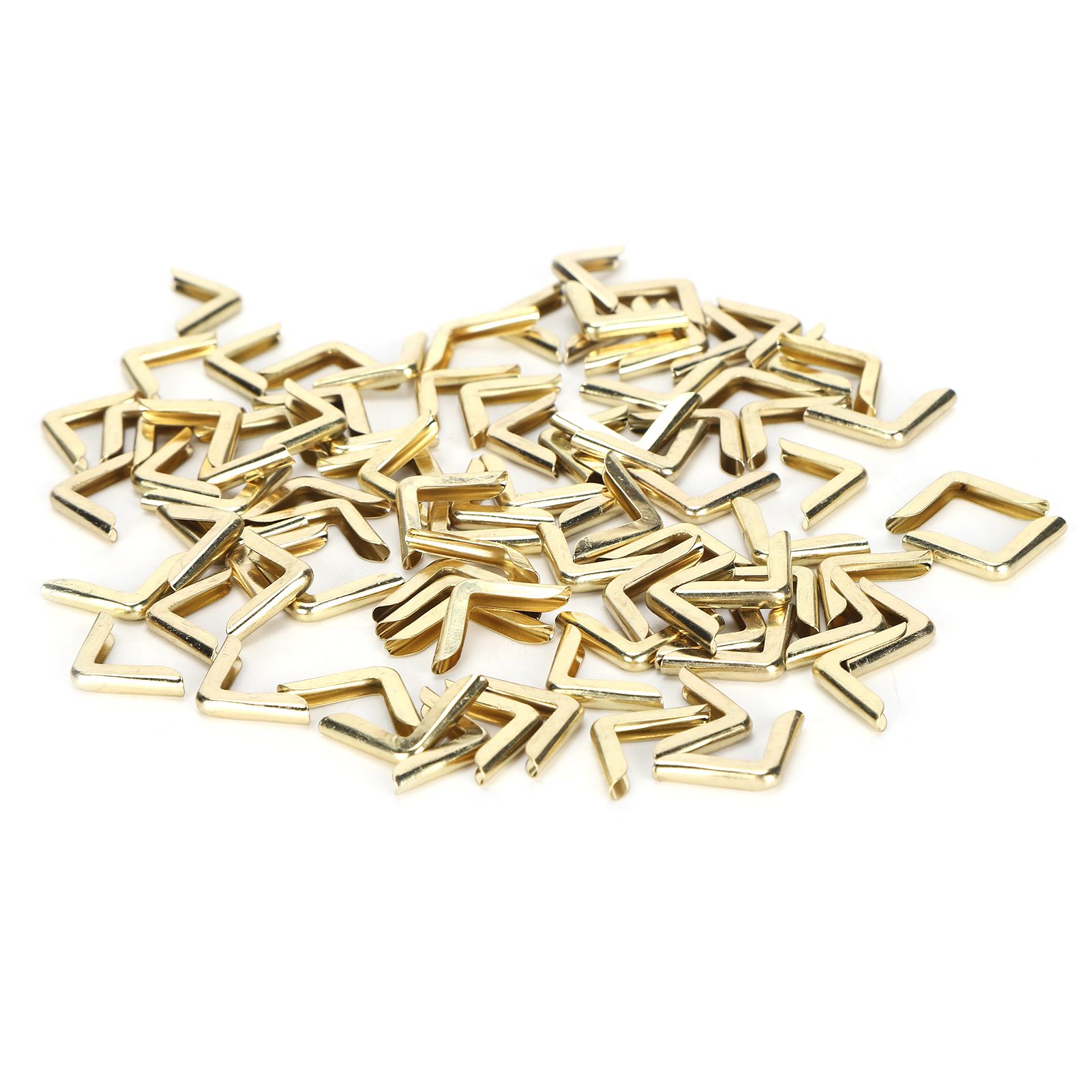 100Pcs Book Corner Protector Aluminum Alloy Gold Vintage Corner Guard for view 10