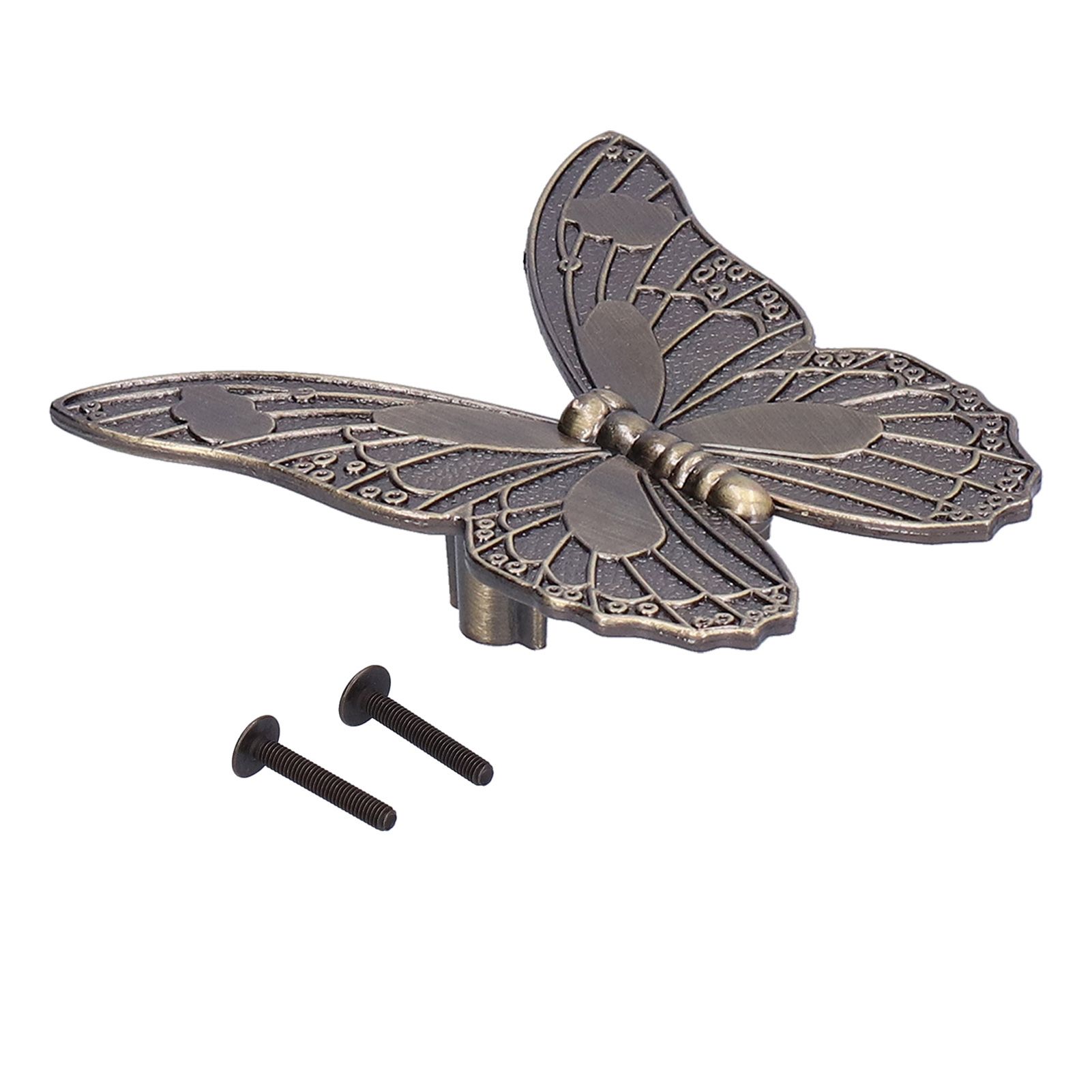 Butterfly Shape Handle Single Hole Double Hole Cabinet Knob Pull for Drawer view 2
