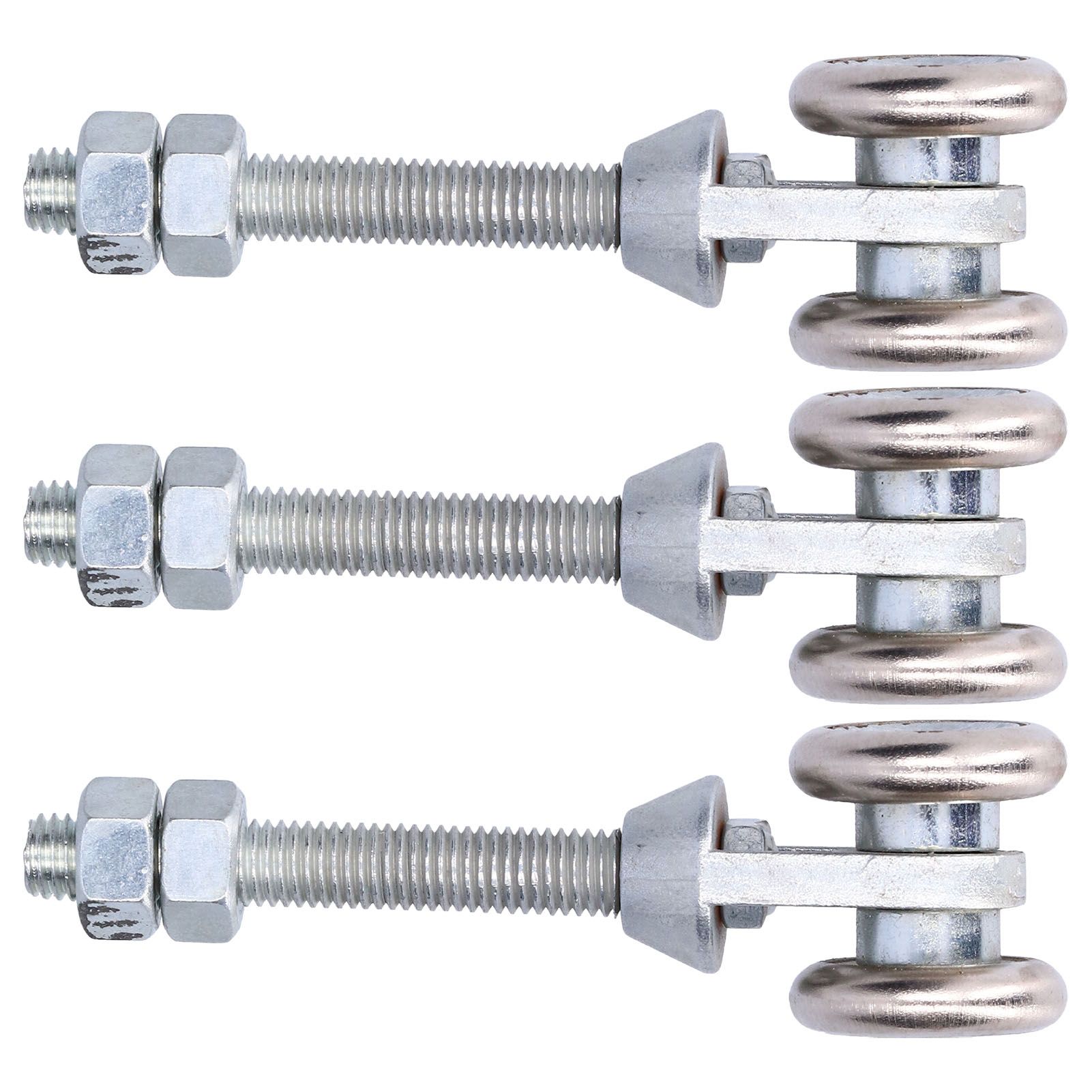 3Pcs Door Suspension Wheel Glass Sliding Door Pulley Roller Accessory Diameter view 3