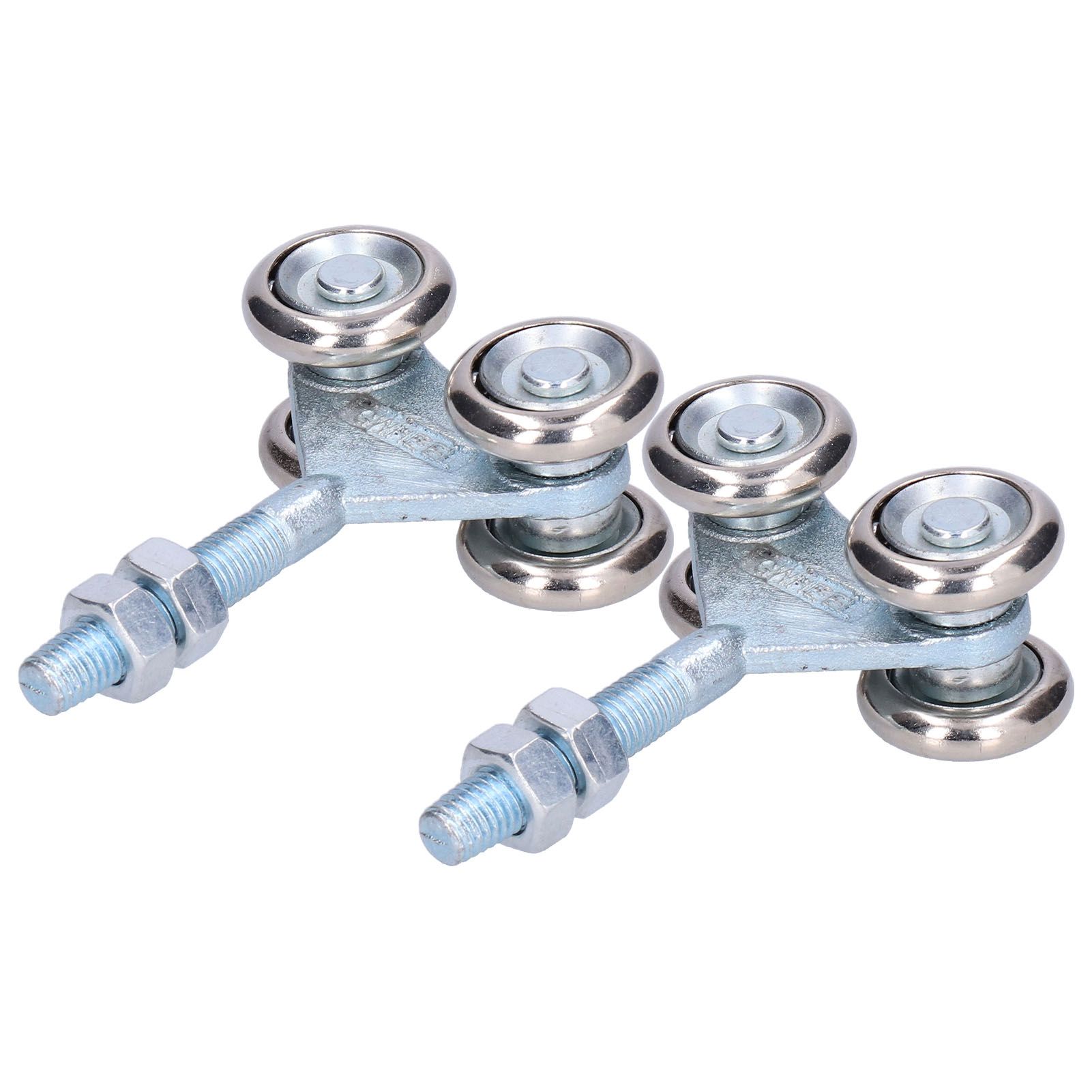 2Pcs Door Hanging Wheel Pulley Roller Glass Door Accessory for Barn Door view 7