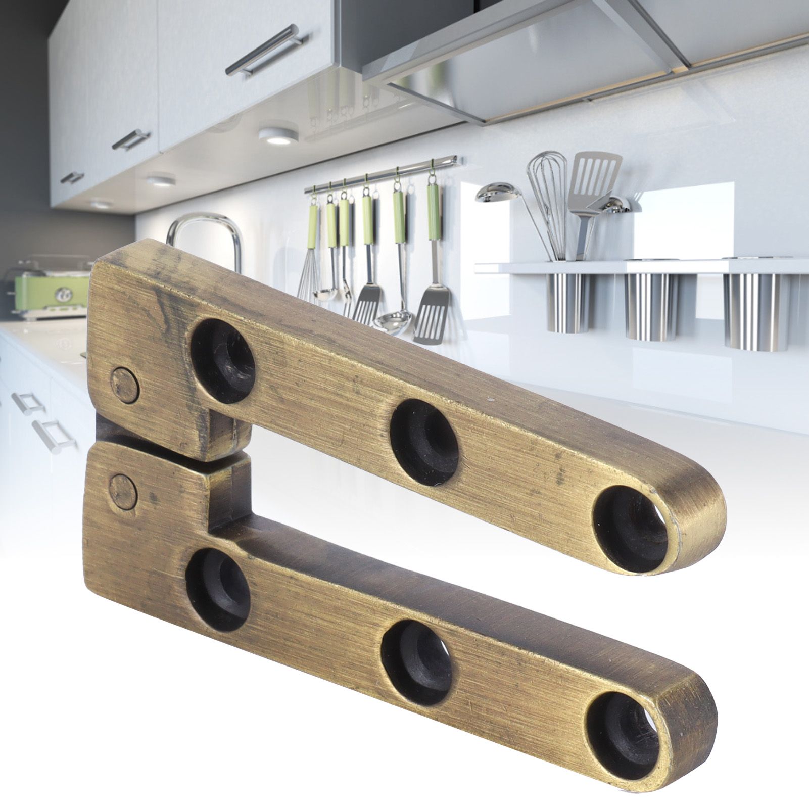 90 Degree Flap Hinge Durable Folding Cabinet Hinge Hardware Accessory for Home view 11