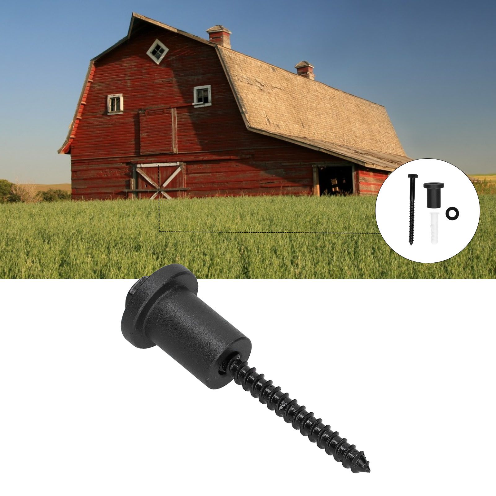 Barn Door Track Connector Spacer Kit Carbon Steel Sliding Door Hardware view 11