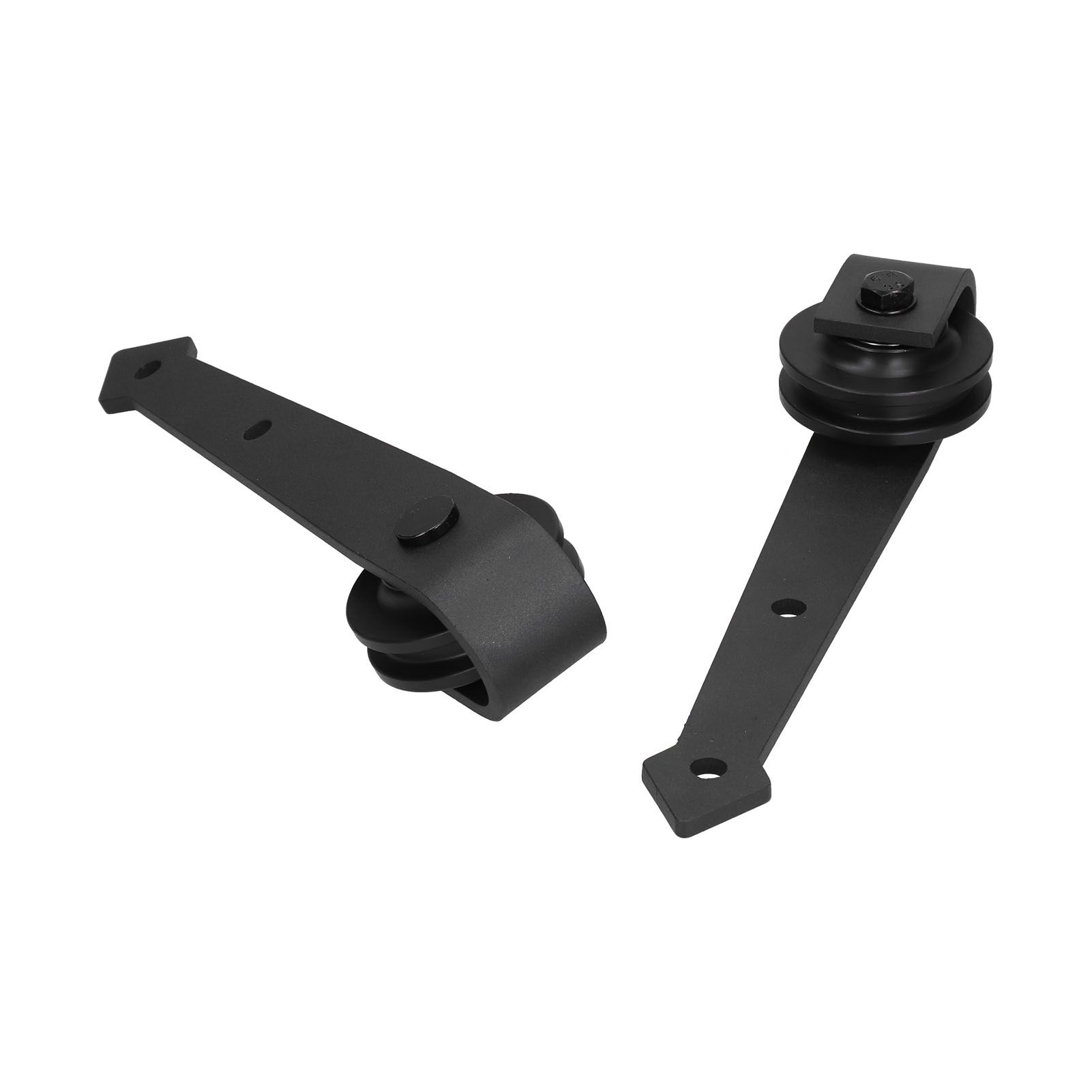 Barn Door Hanging Wheel Carbon Steel Pulley Roller with Screw Sliding Door view 9